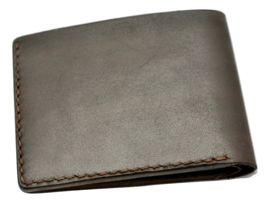 Fold wallet  |  dark / brown | calf - Image 3