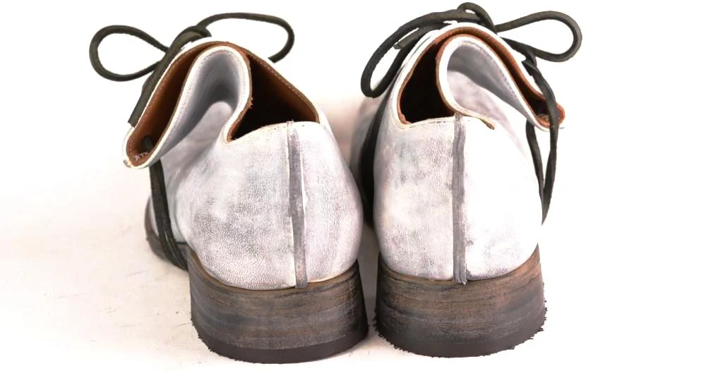 Foldover Shoe  |  Albino grey - Image 4