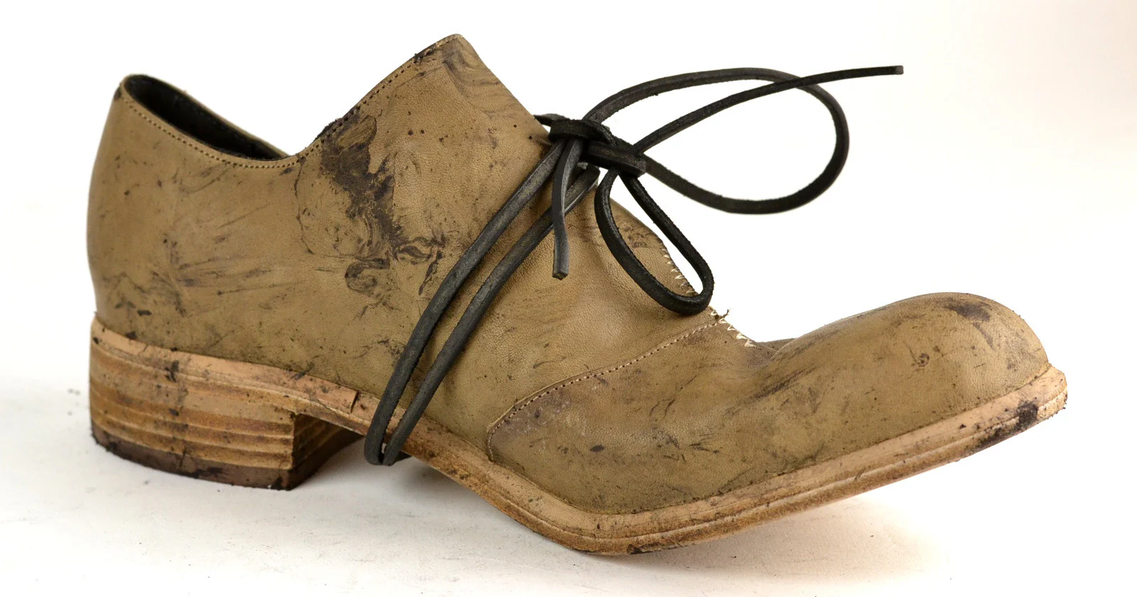 Foldover Shoe  |  Grigio stain - Image 4