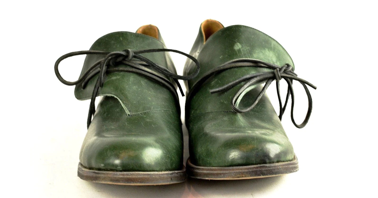 Foldover Shoe  |  Petrolio horse - Image 3