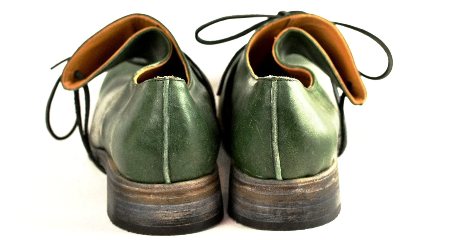 Foldover Shoe  |  Petrolio horse - Image 4