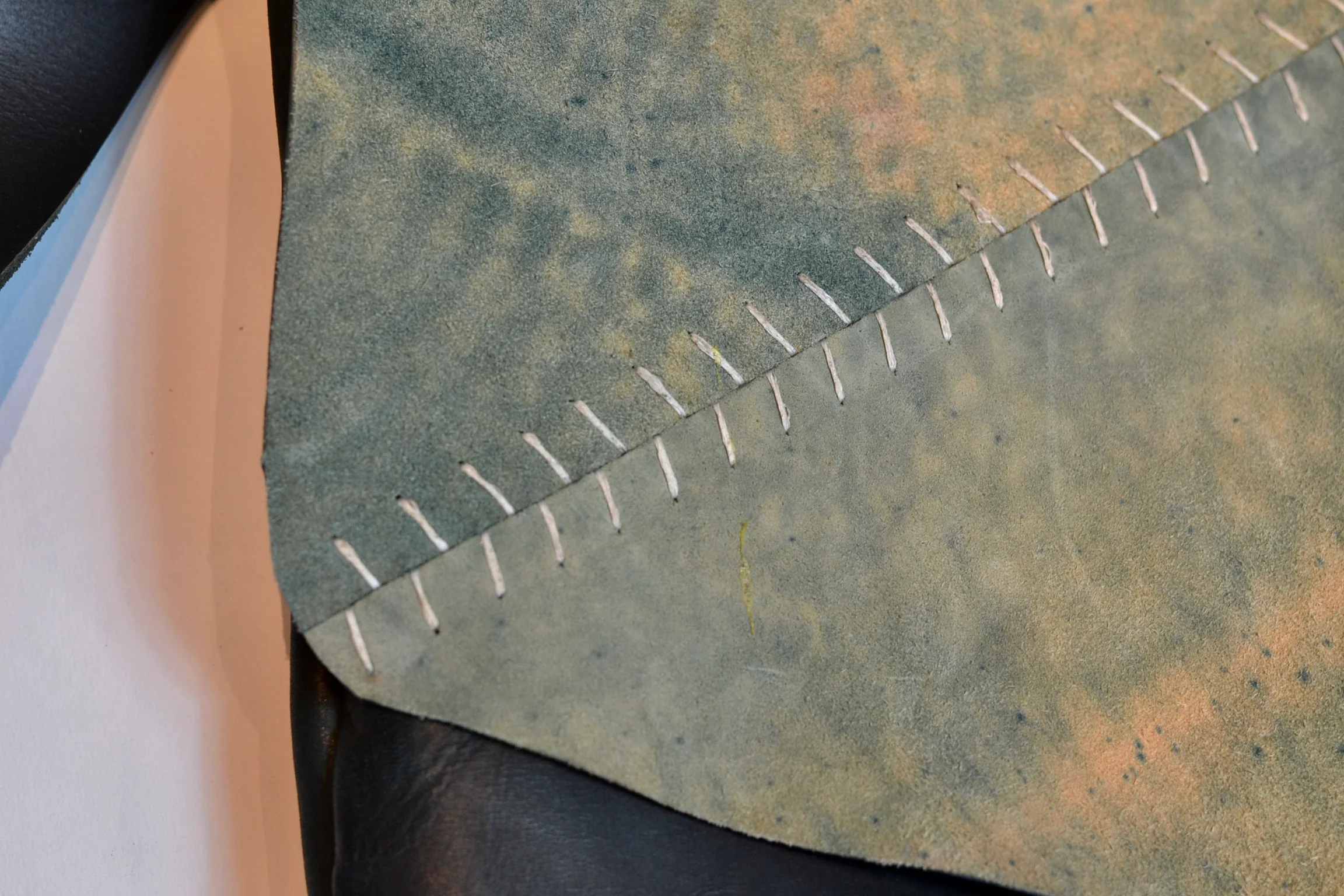 Gaucho Bag  |  marine blue | Cordovan - Image 7