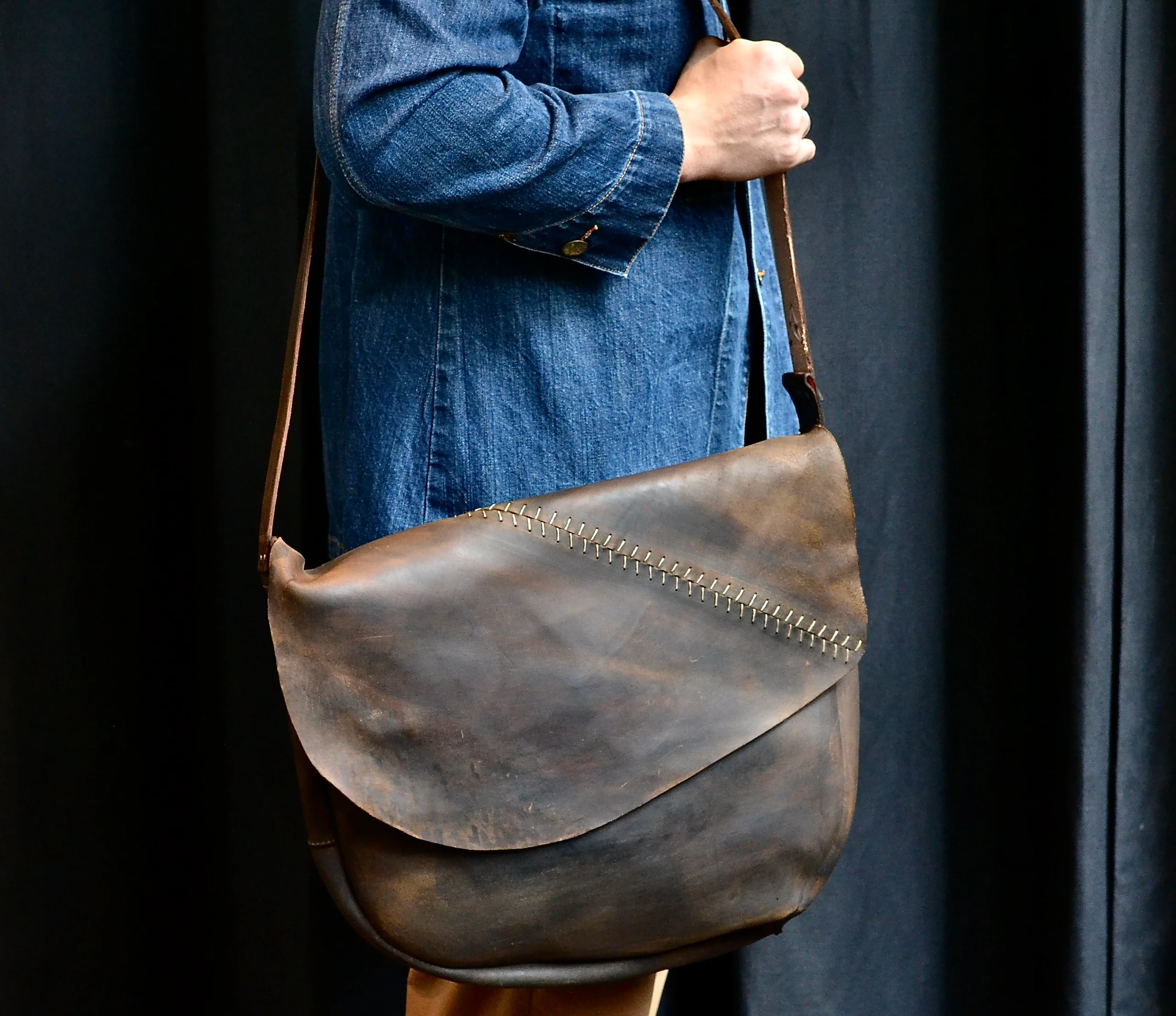 Gaucho Bag | brown | rev cordovan - Image 5