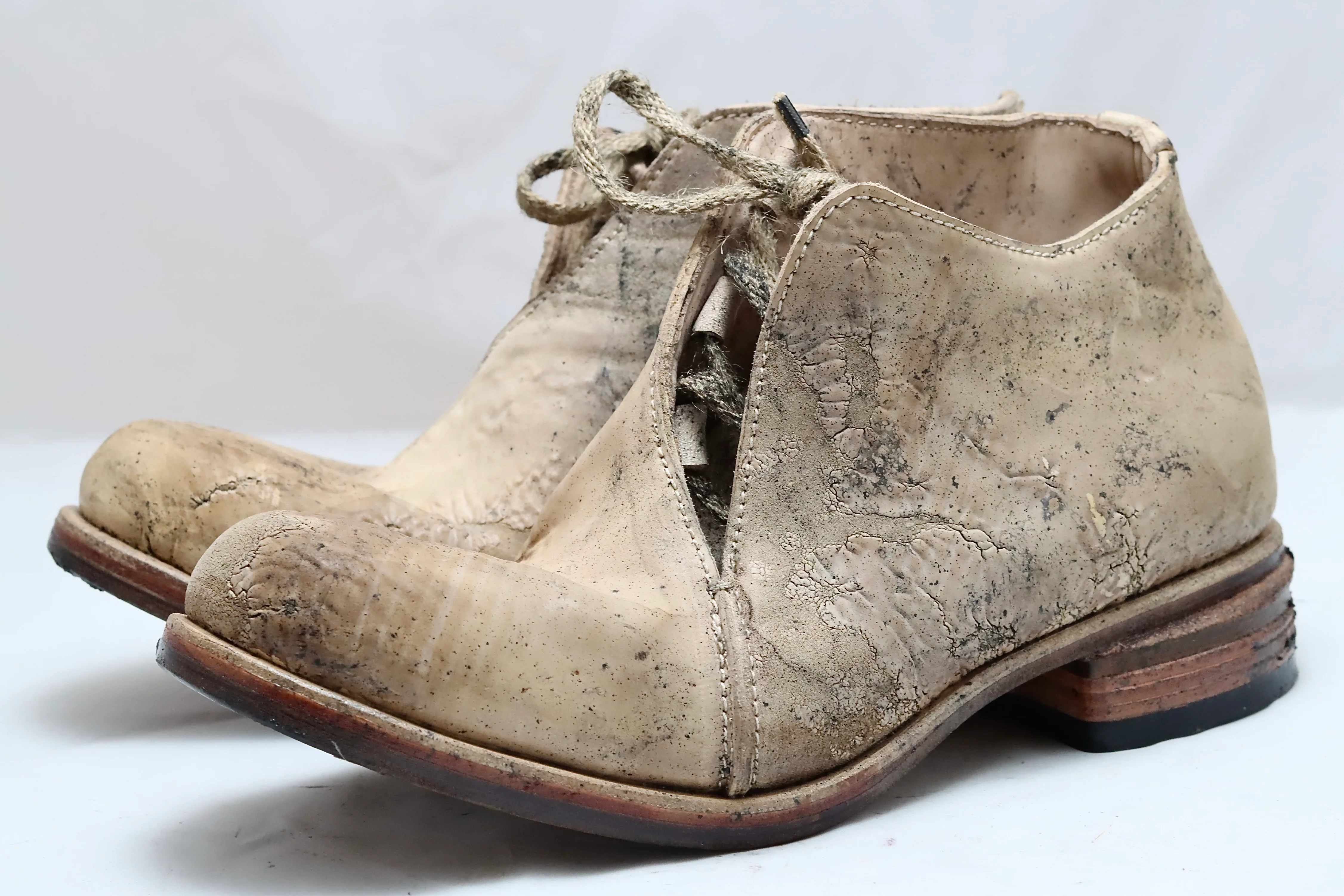 Half boot blind lace | dirty sand | cordovan - Image 2