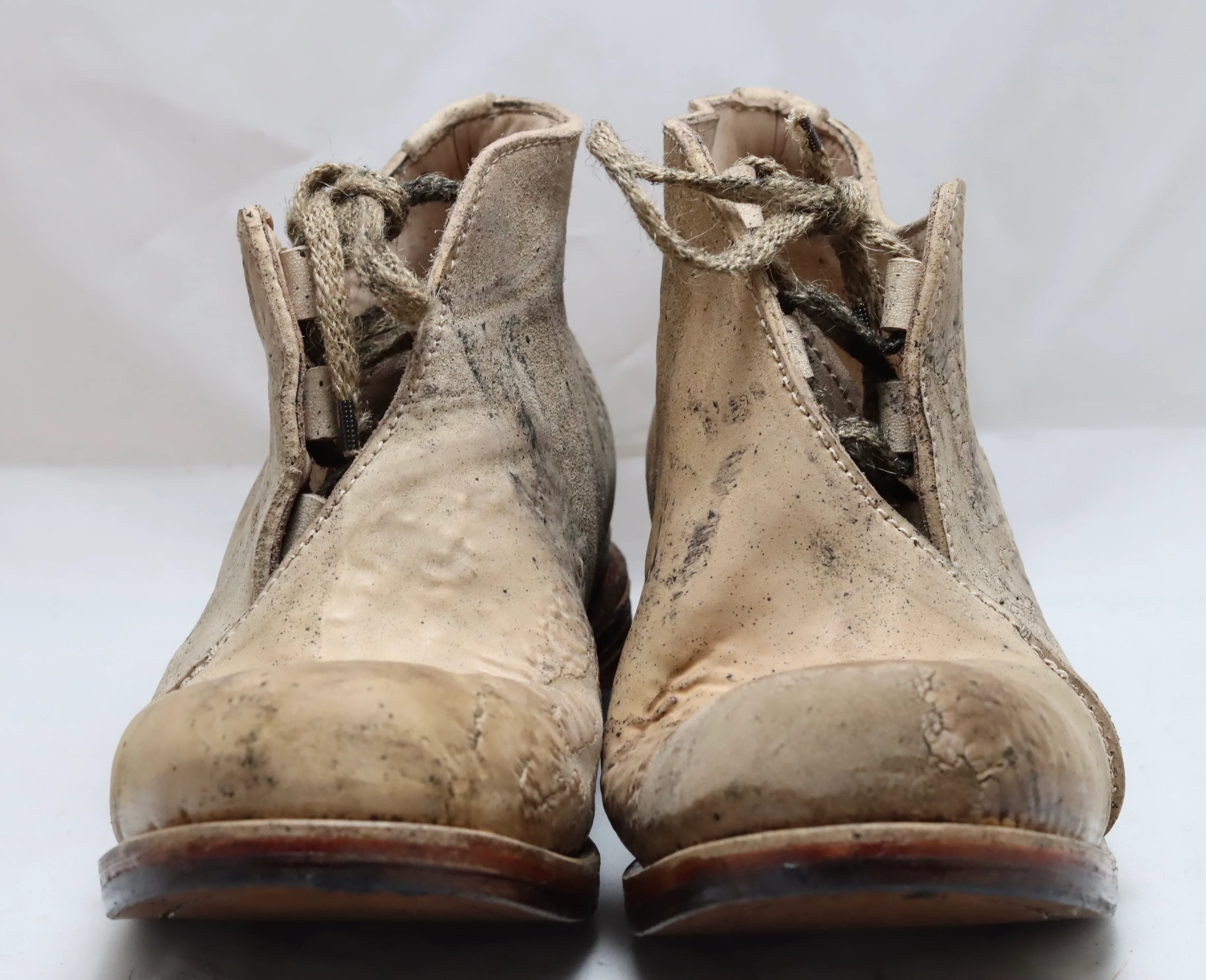 Half boot blind lace | dirty sand | cordovan - Image 3