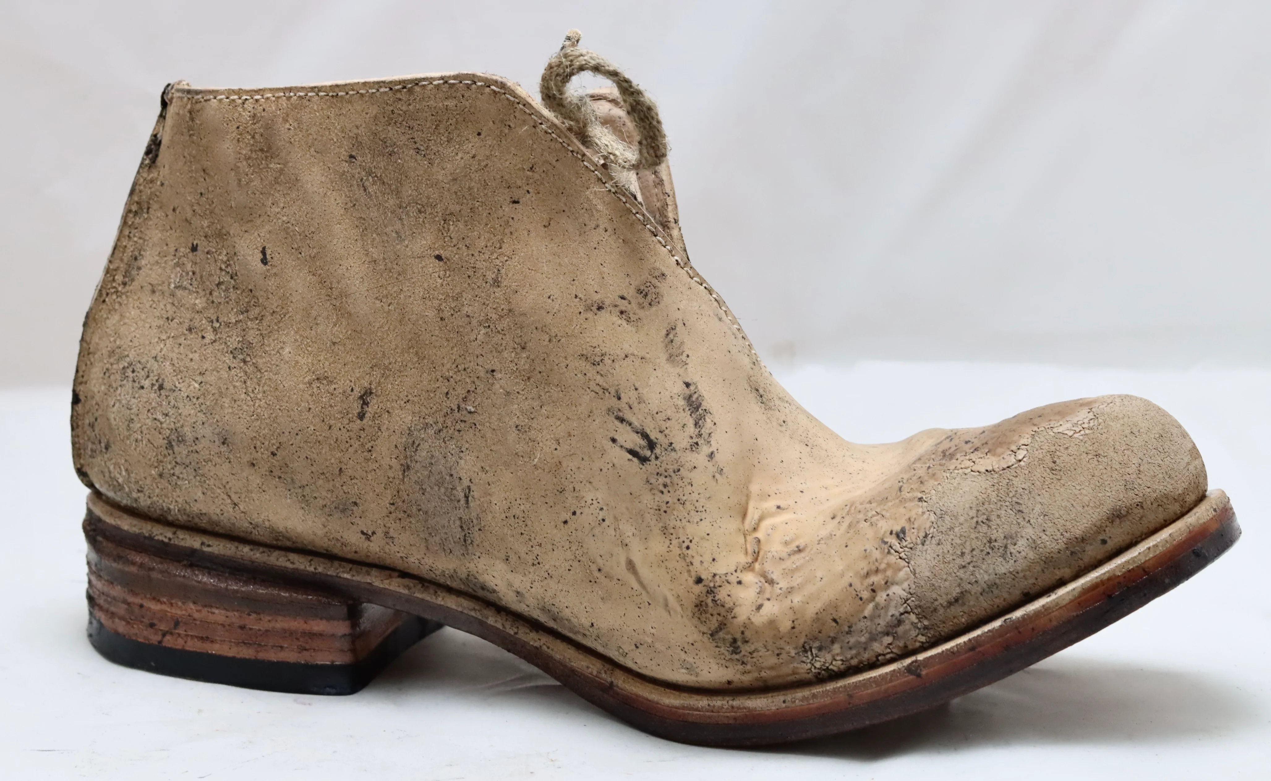 Half boot blind lace | dirty sand | cordovan - Image 5