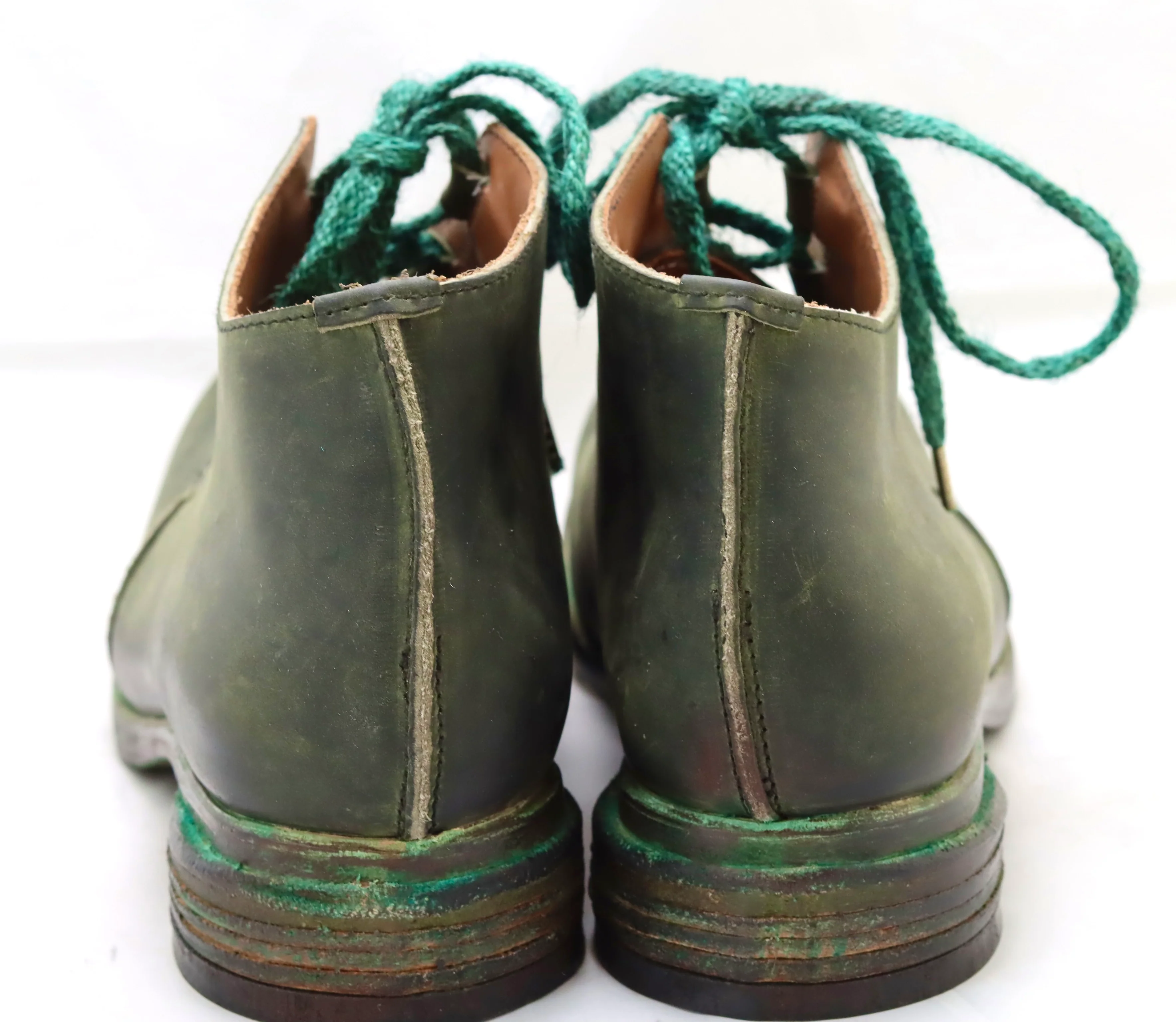 Half boot olive | wide fit - Image 2