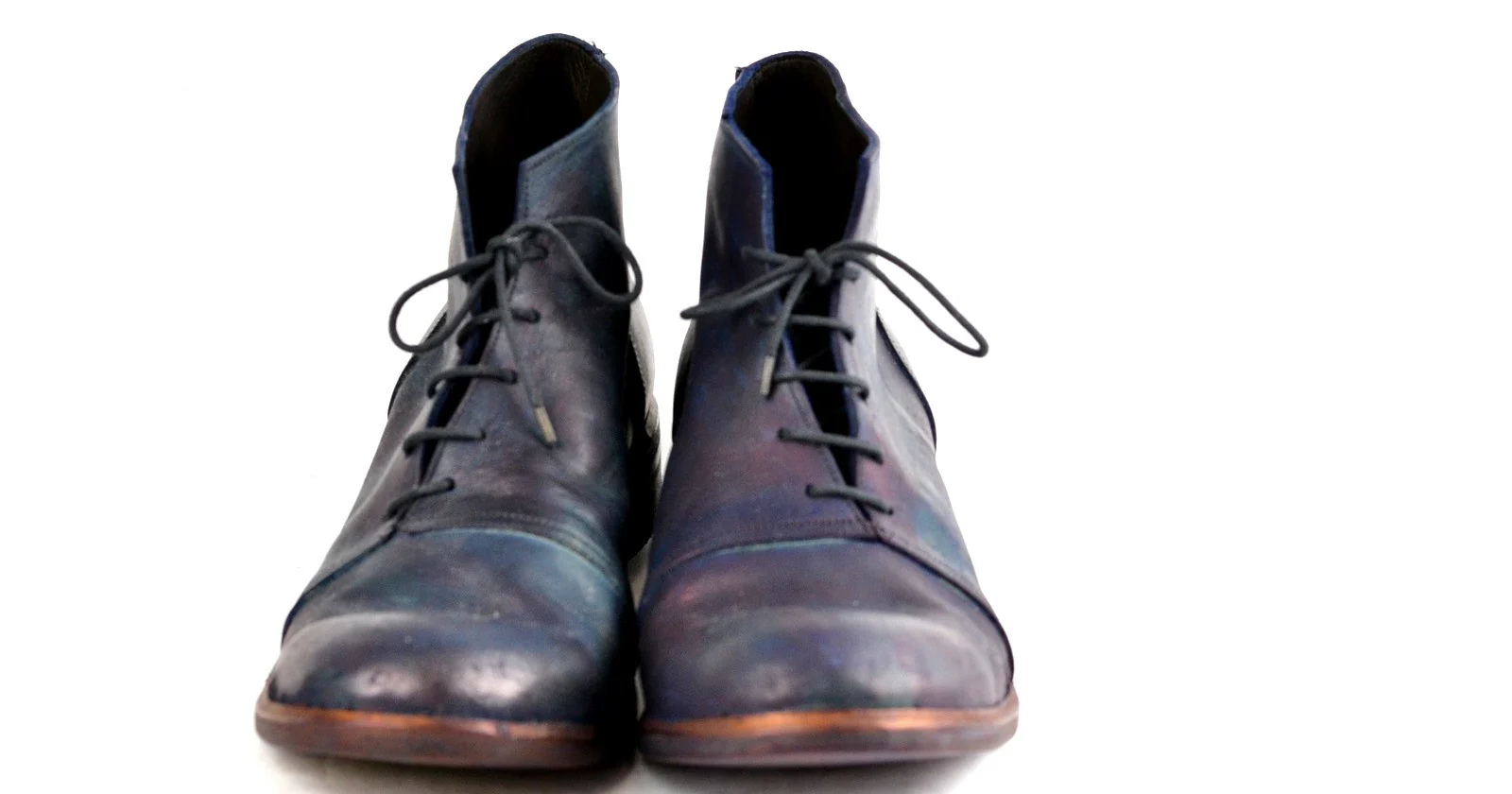 Half Boot | Navy | Overdye - Image 3