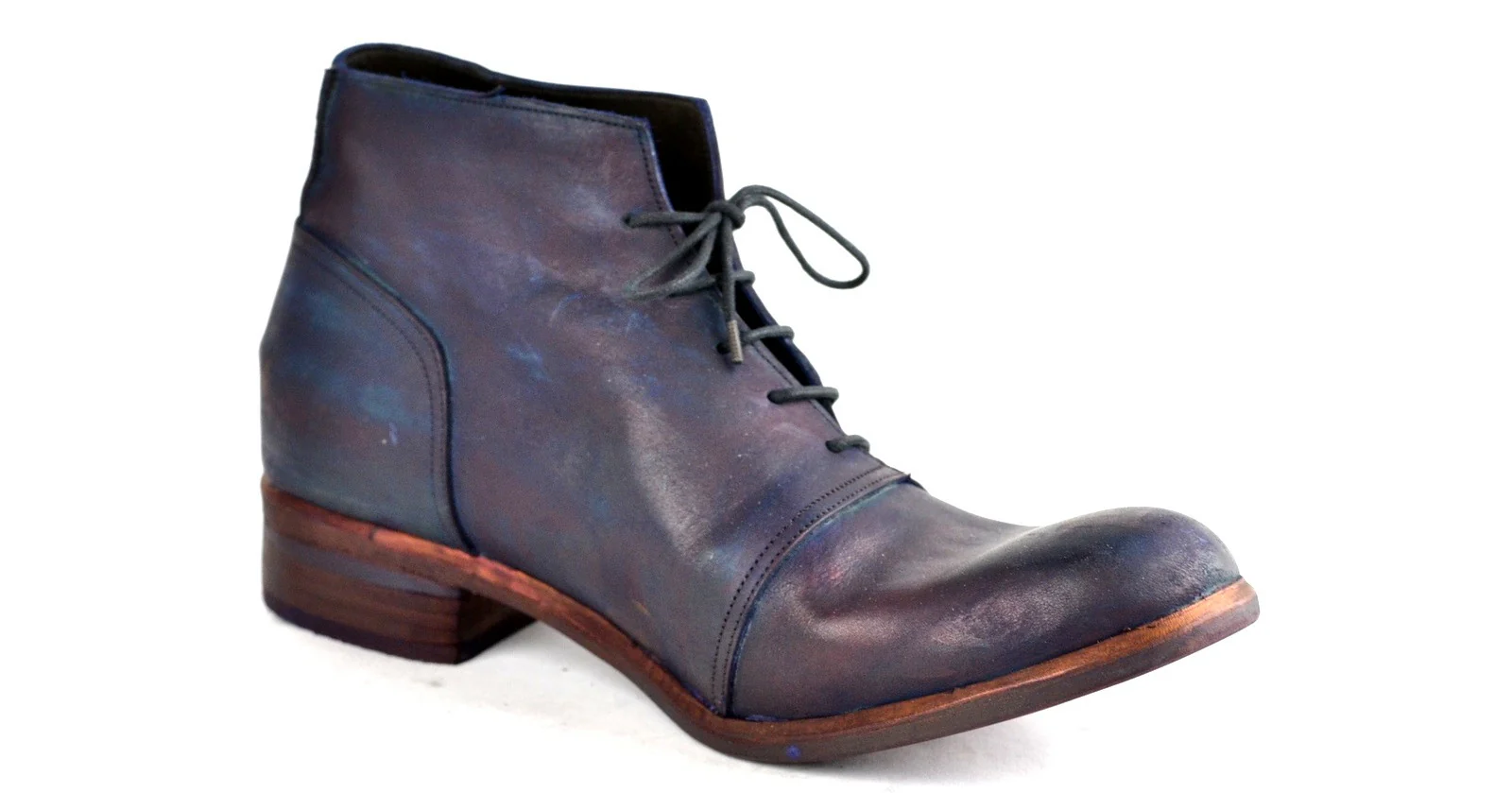 Half Boot | Navy | Overdye - Image 5