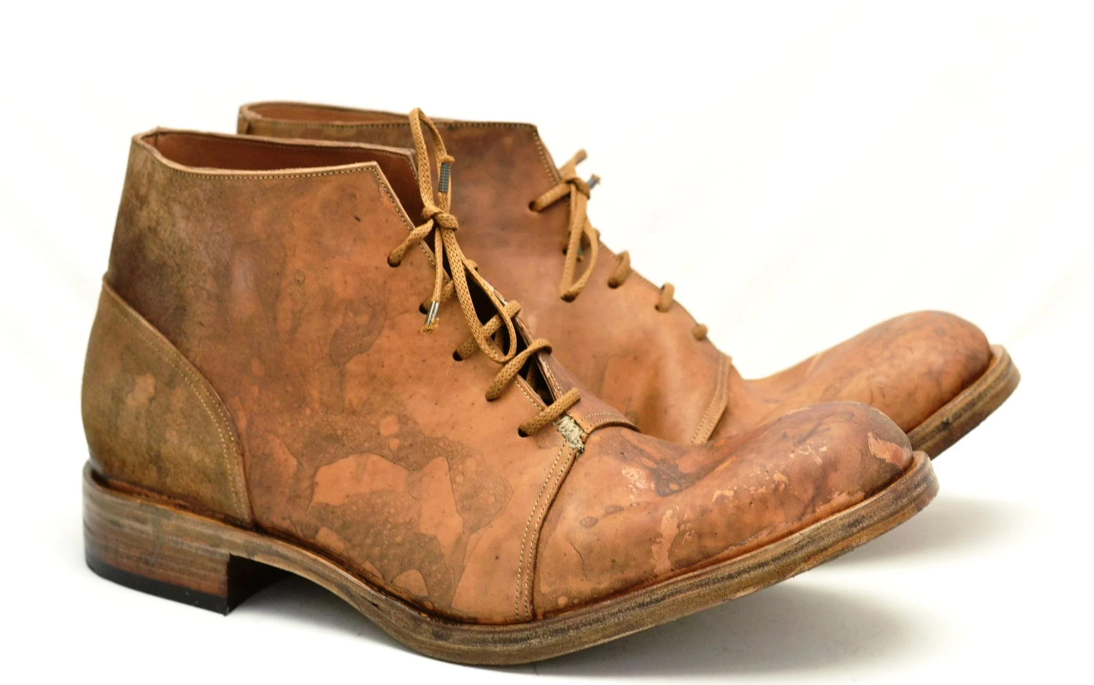 Half Boot | reverse tan cordovan
