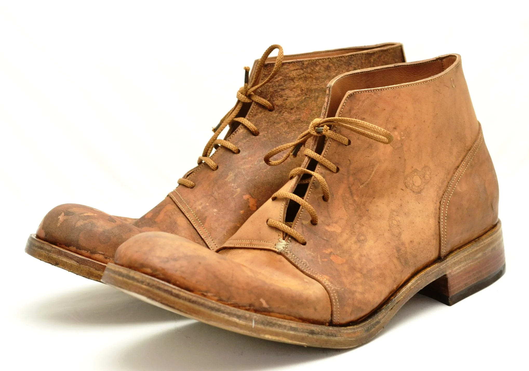 Half Boot | reverse tan cordovan - Image 2