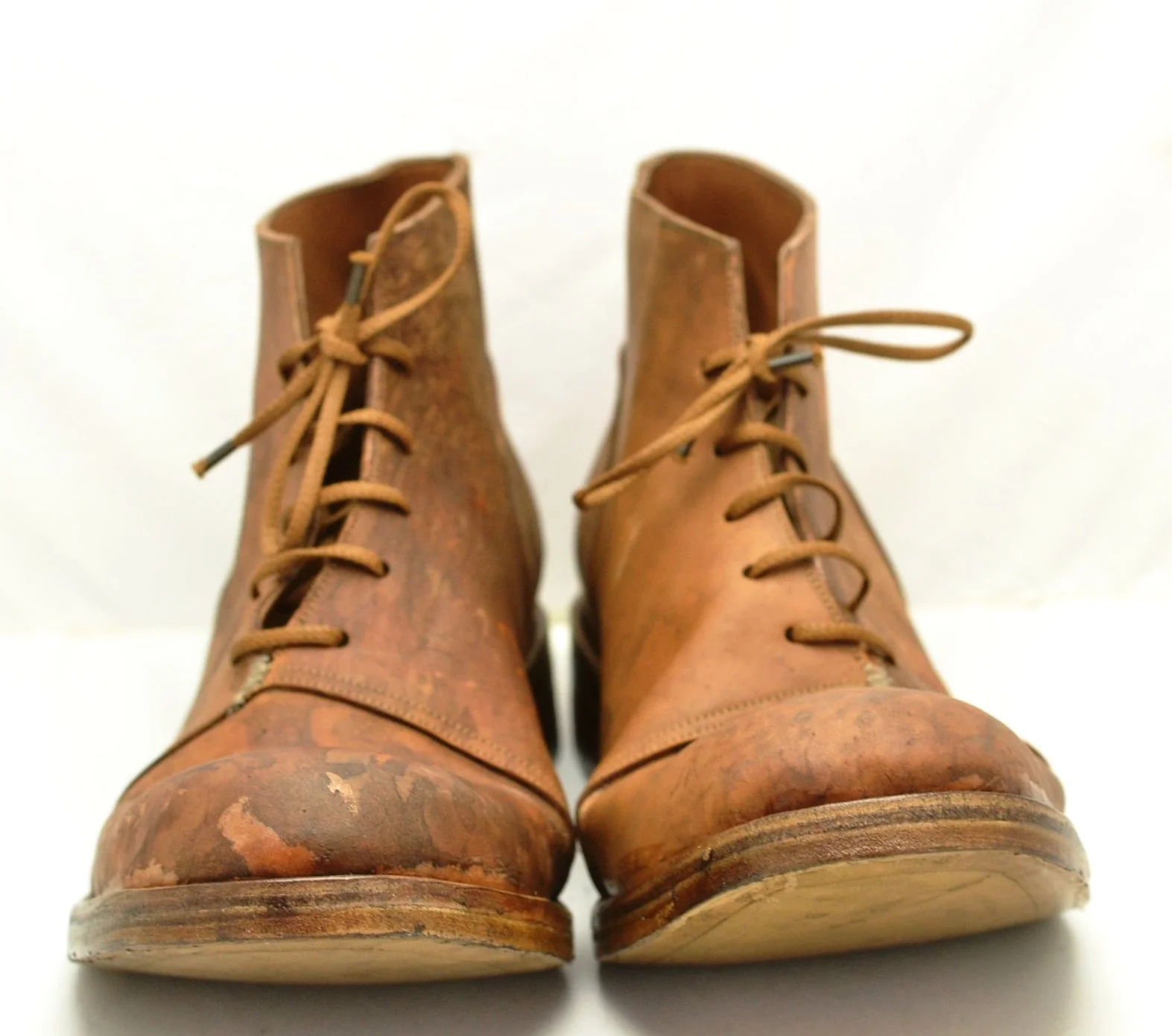 Half Boot | reverse tan cordovan - Image 3
