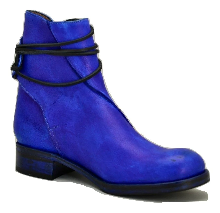 Lace around boot  |  Electric blue - Image 5