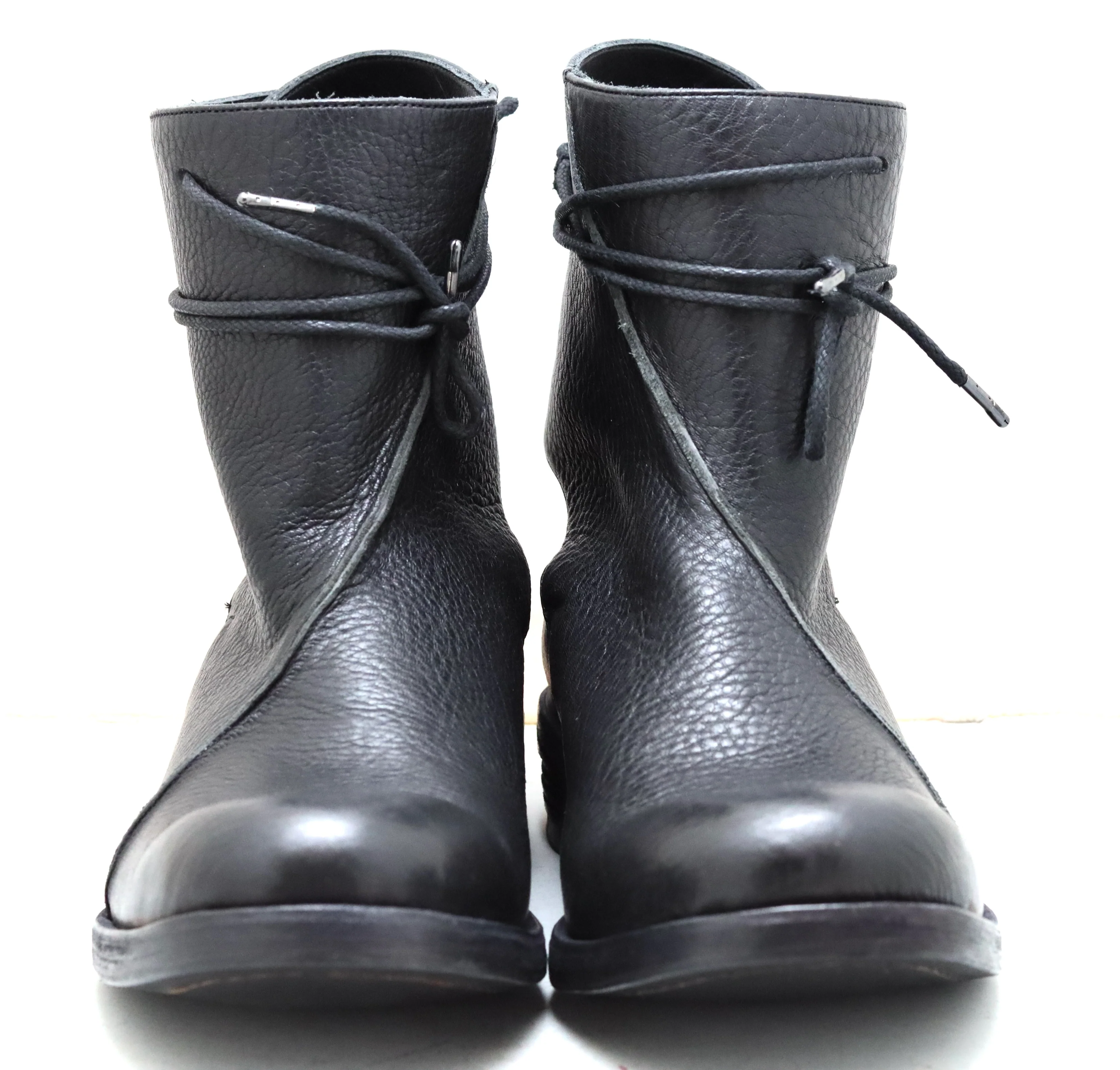Lace around boot  | vachetta grain | black - Image 4