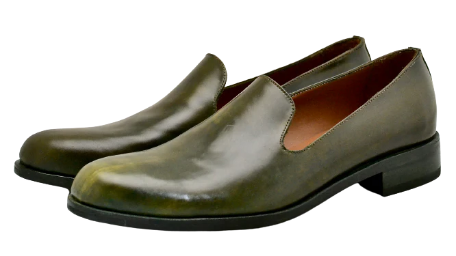 Loafer  |  Antique olive shell cordovan - Image 3