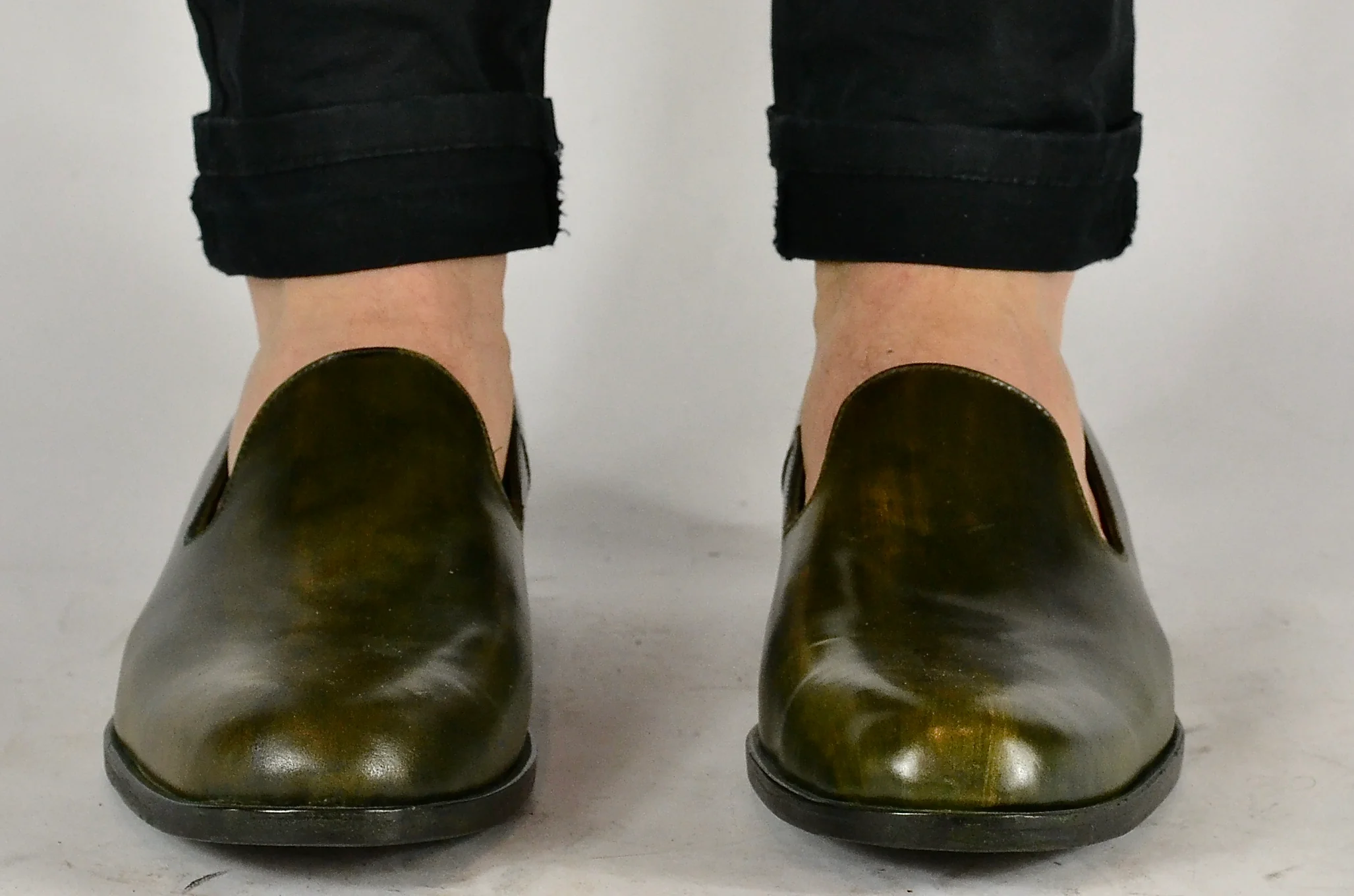 Loafer  |  Antique olive shell cordovan - Image 6