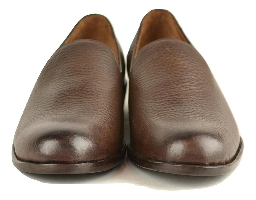 Loafer  |  Choc pebble grain calf - Image 3