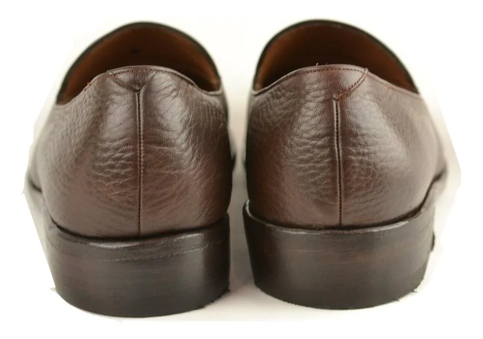 Loafer  |  Choc pebble grain calf - Image 4