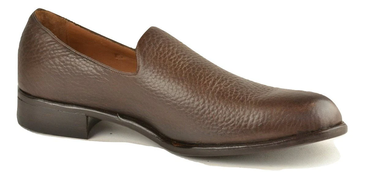 Loafer  |  Choc pebble grain calf - Image 5
