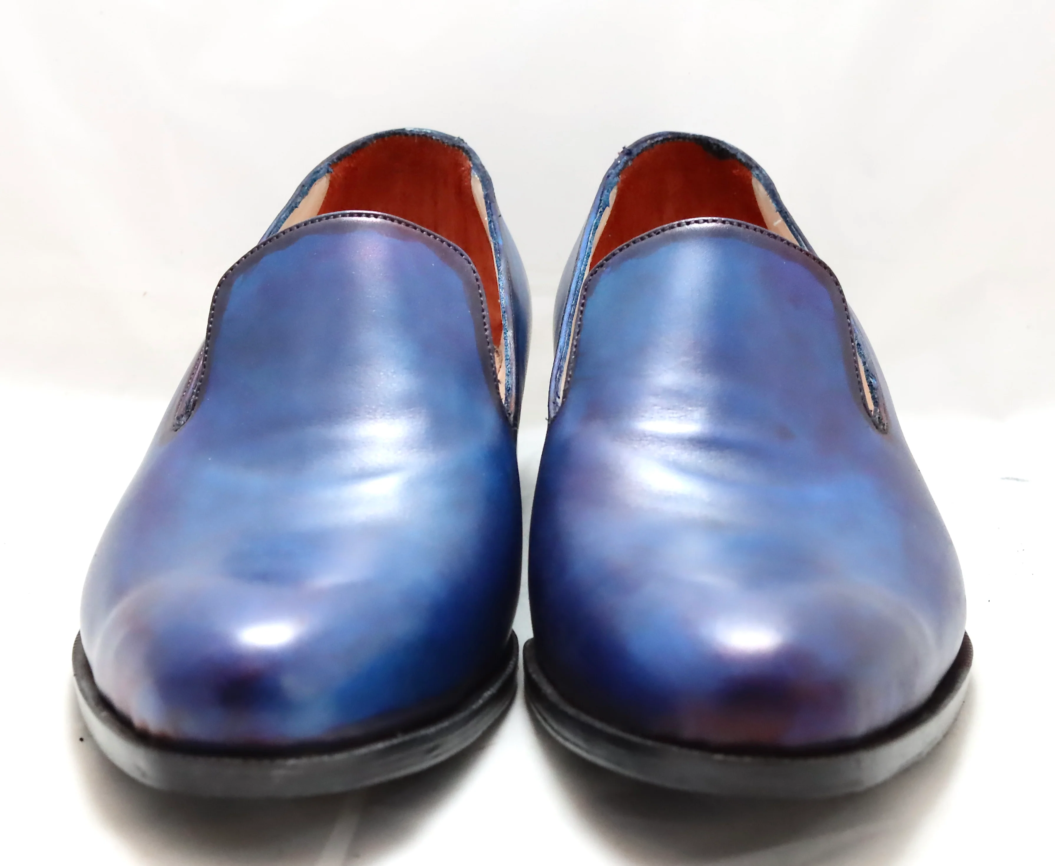 Loafer | cerulean  | Calf - Image 3