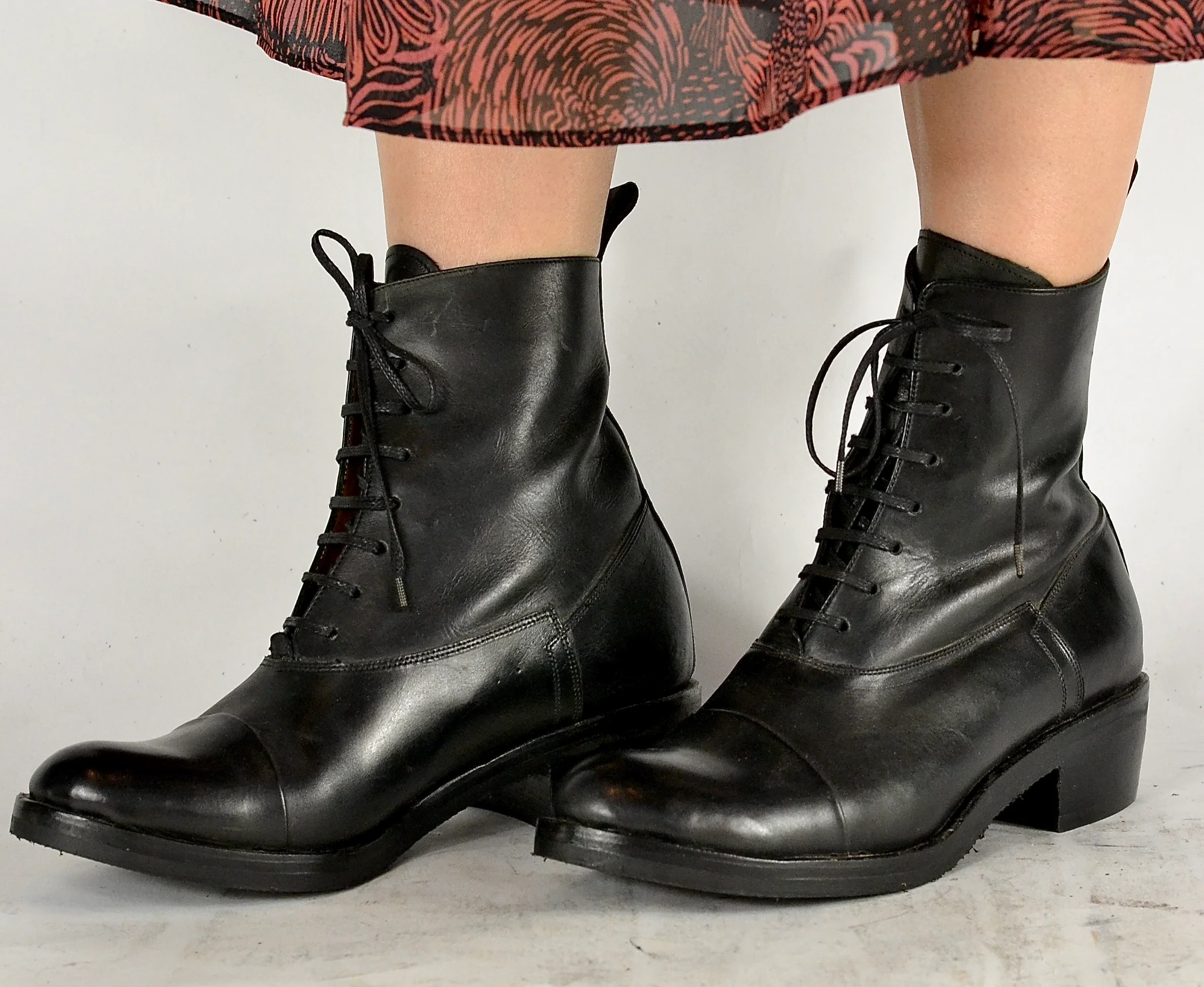 Oxford Boot | Black | Calf - Image 3