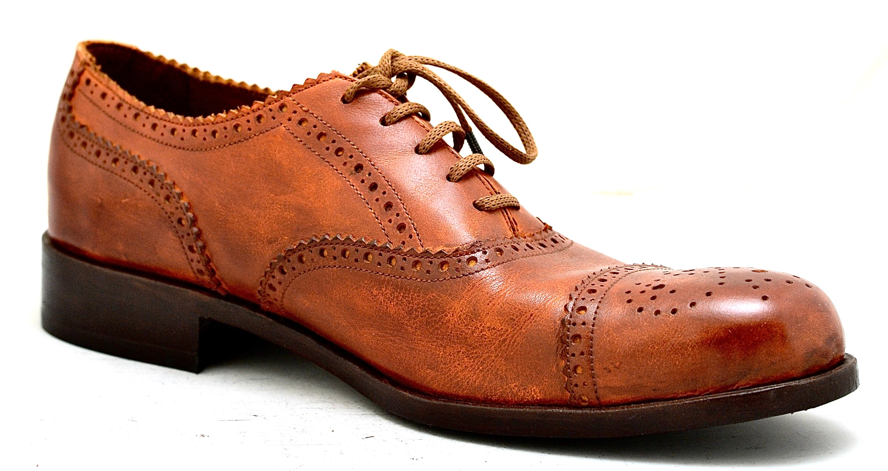 Oxford brogue cognac calf | Standard fit - Image 4