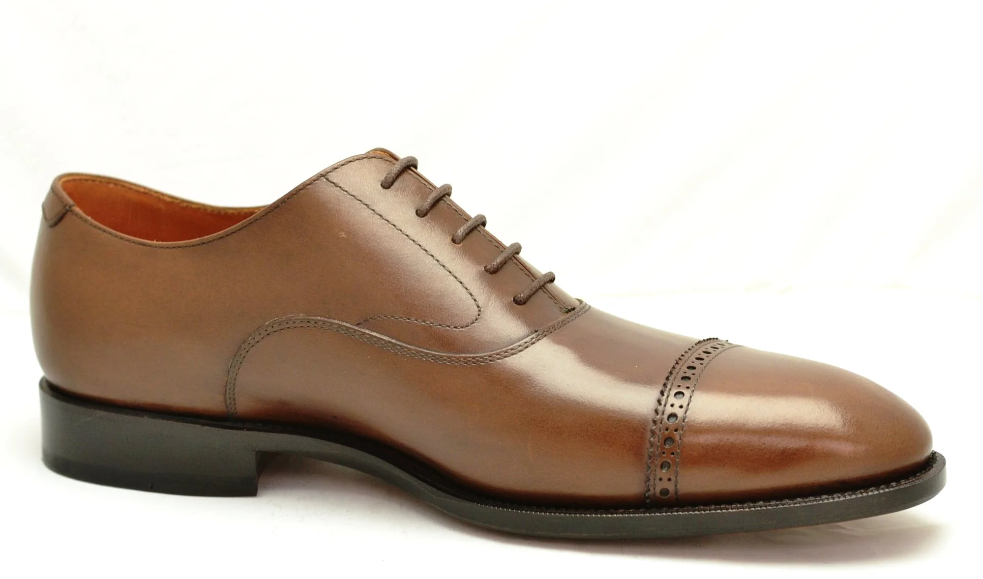 Oxford toecap brogue | Brown | Calf - Image 5