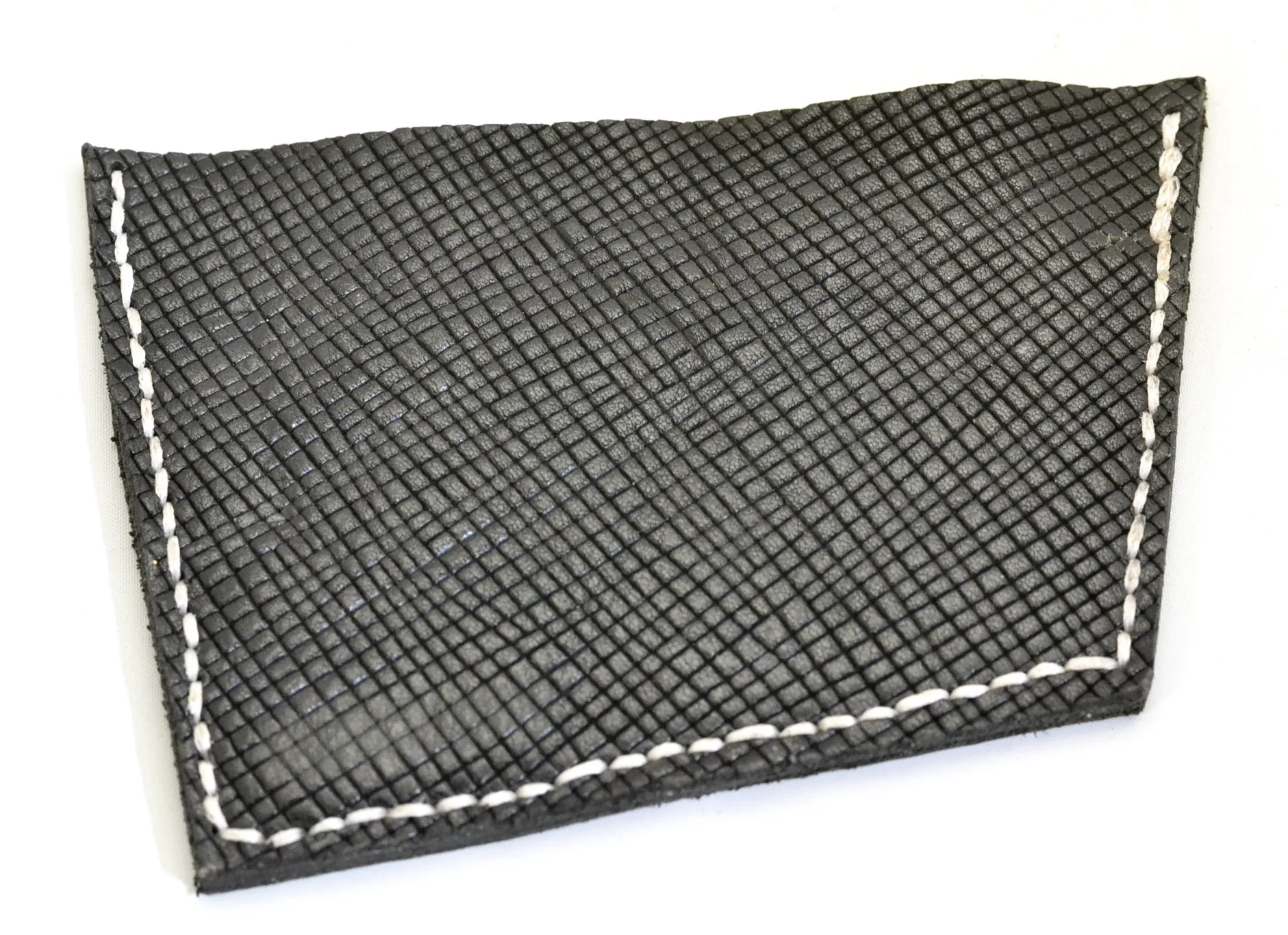 Rhomboid Card Wallet  |  calf texture - Image 2