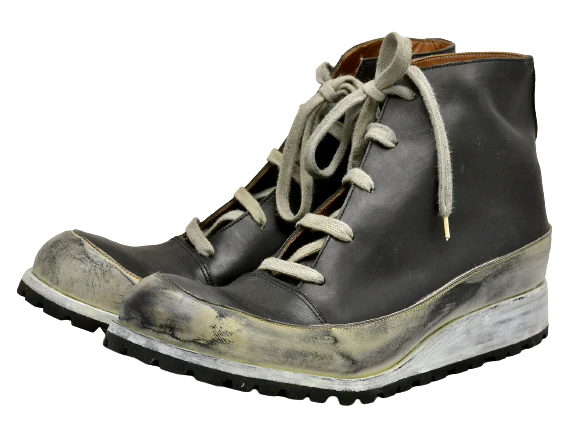 Sneaker  boot  |  Albino and black | Cordovan - Image 2