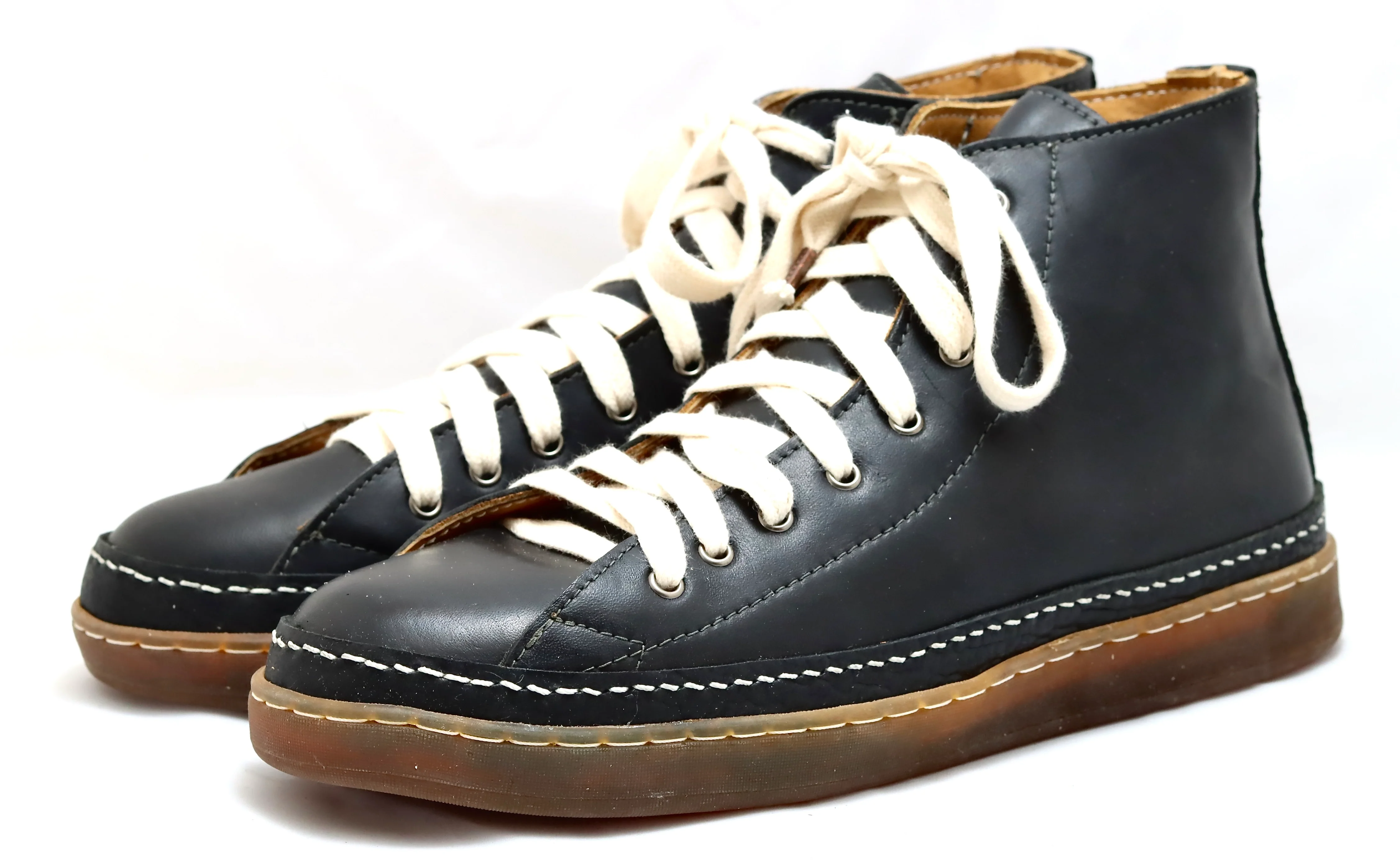 Sneaker boot  |  Guidi black | horse - Image 2