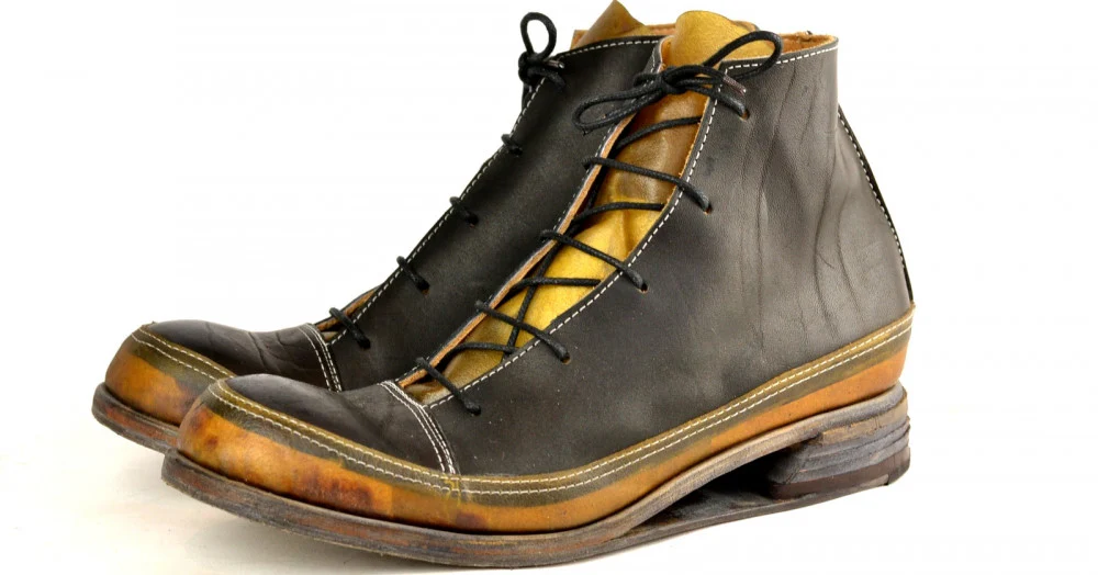 Sneaker boot  |  Transparent yak & Cordovan - Image 3