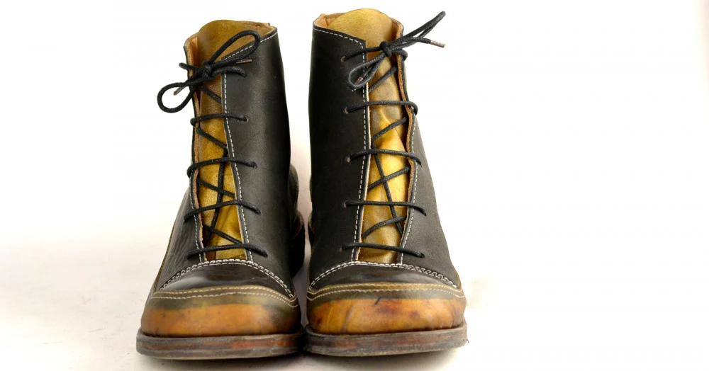 Sneaker boot  |  Transparent yak & Cordovan - Image 4