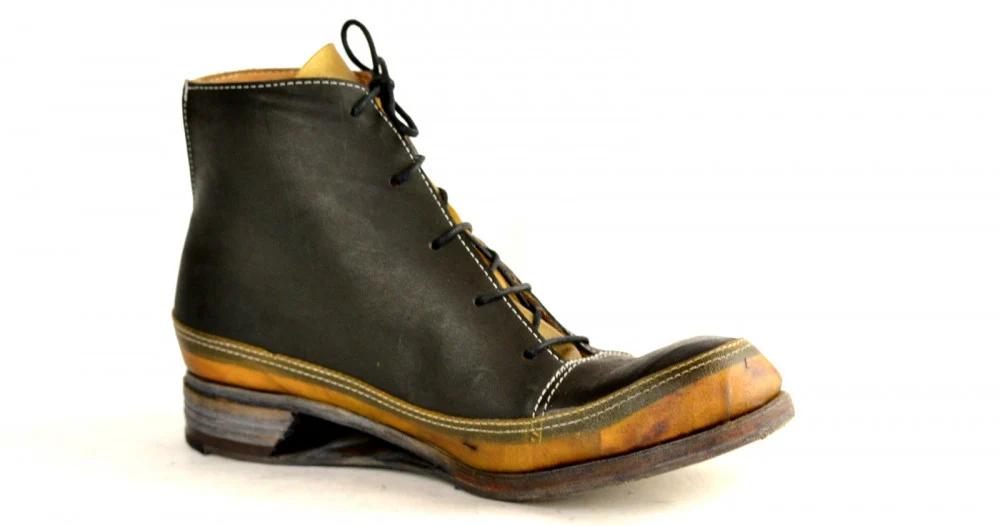 Sneaker boot  |  Transparent yak & Cordovan - Image 5