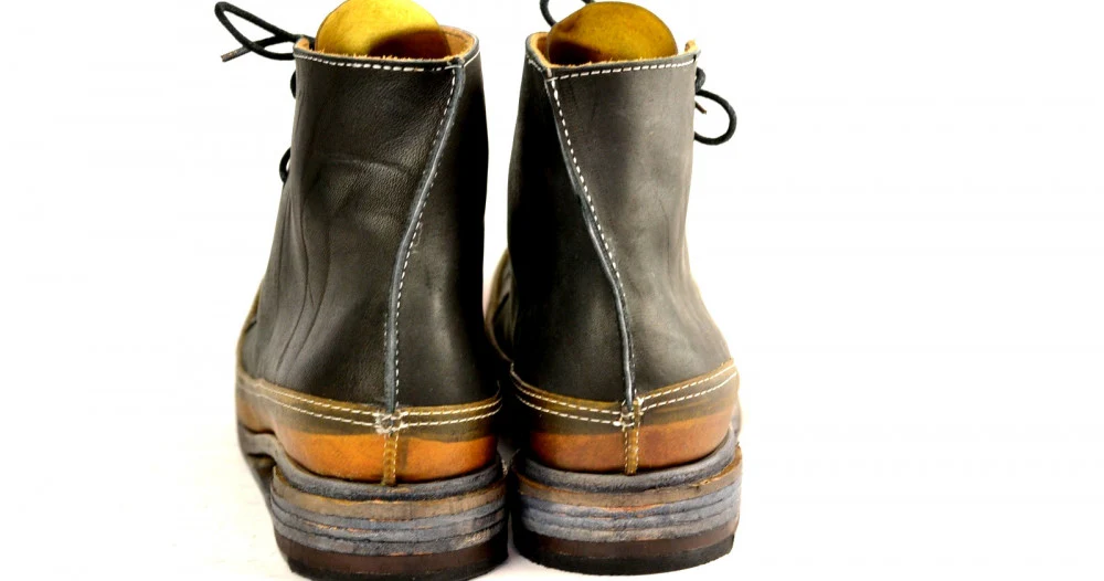 Sneaker boot  |  Transparent yak & Cordovan - Image 6