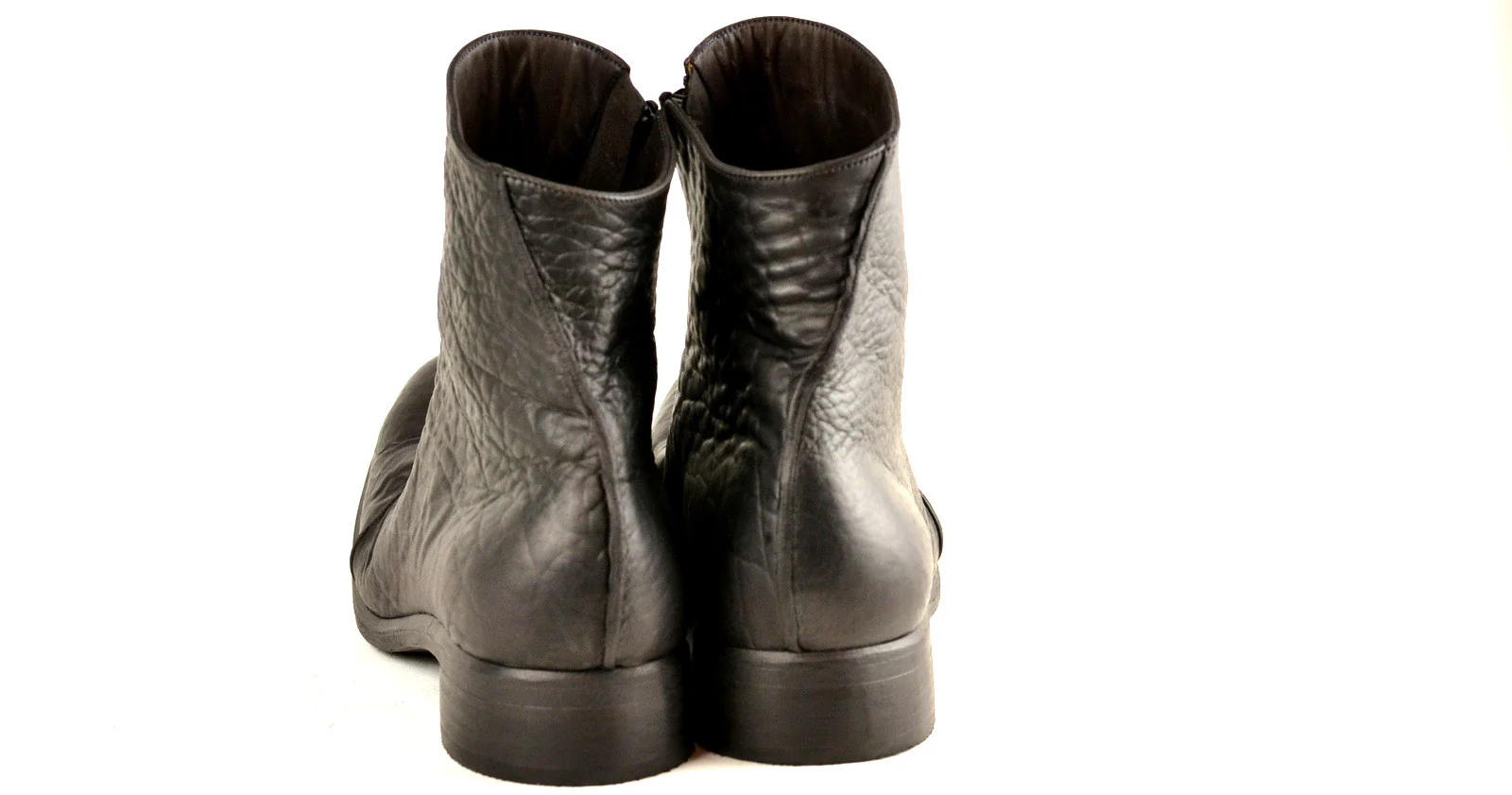 Spiral Zip Boot | Choc | yak - Image 4