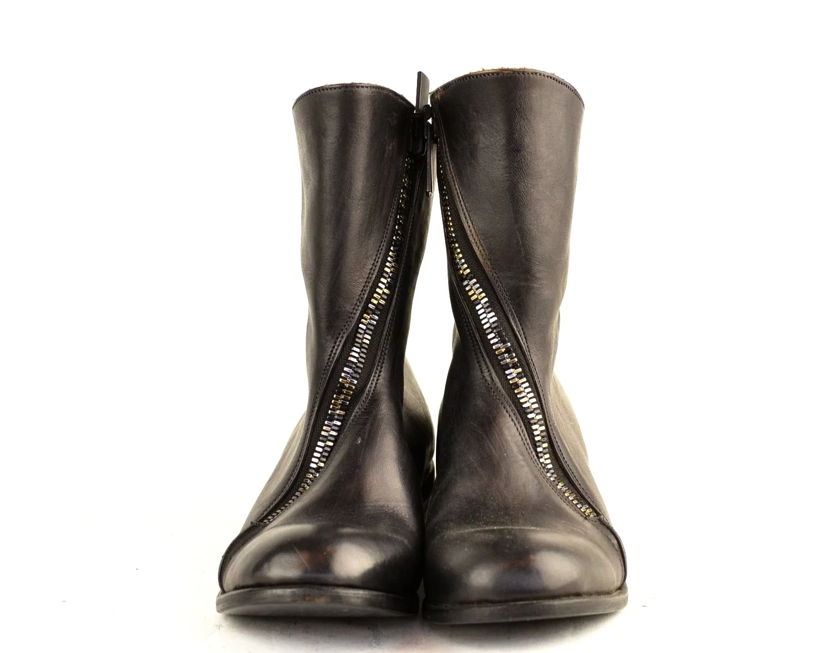 Spiral Zip boot  |  Cordovan overdye - Image 4