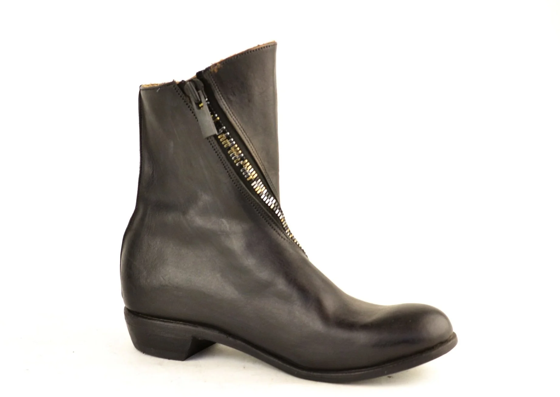 Spiral Zip boot  |  Cordovan overdye - Image 6