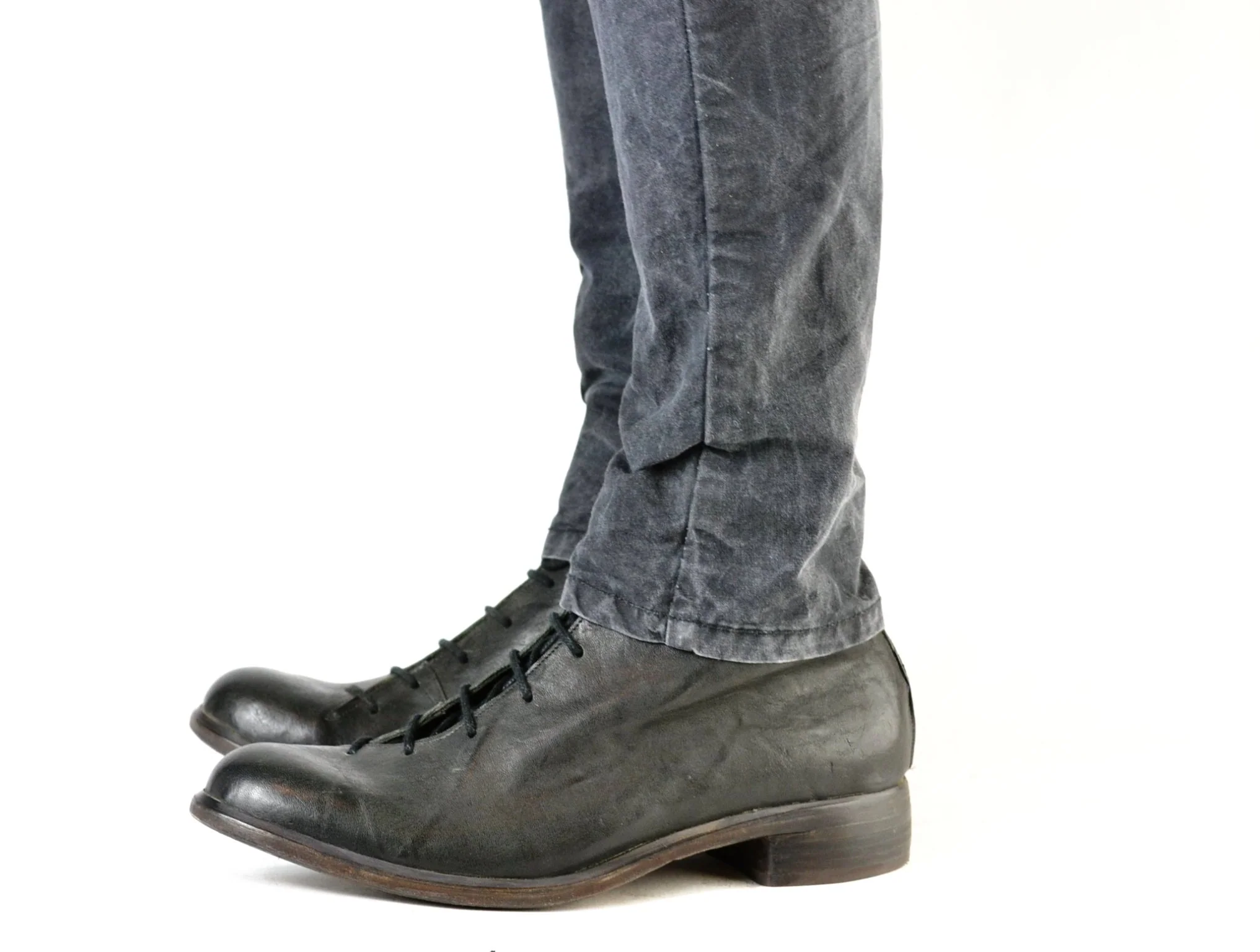 Suture Boot  |  Black Washed - Image 2