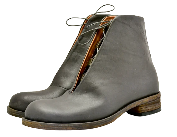 Tall blind lace boot   |  Choc cordovan - Image 2