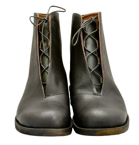 Tall blind lace boot   |  Choc cordovan - Image 3