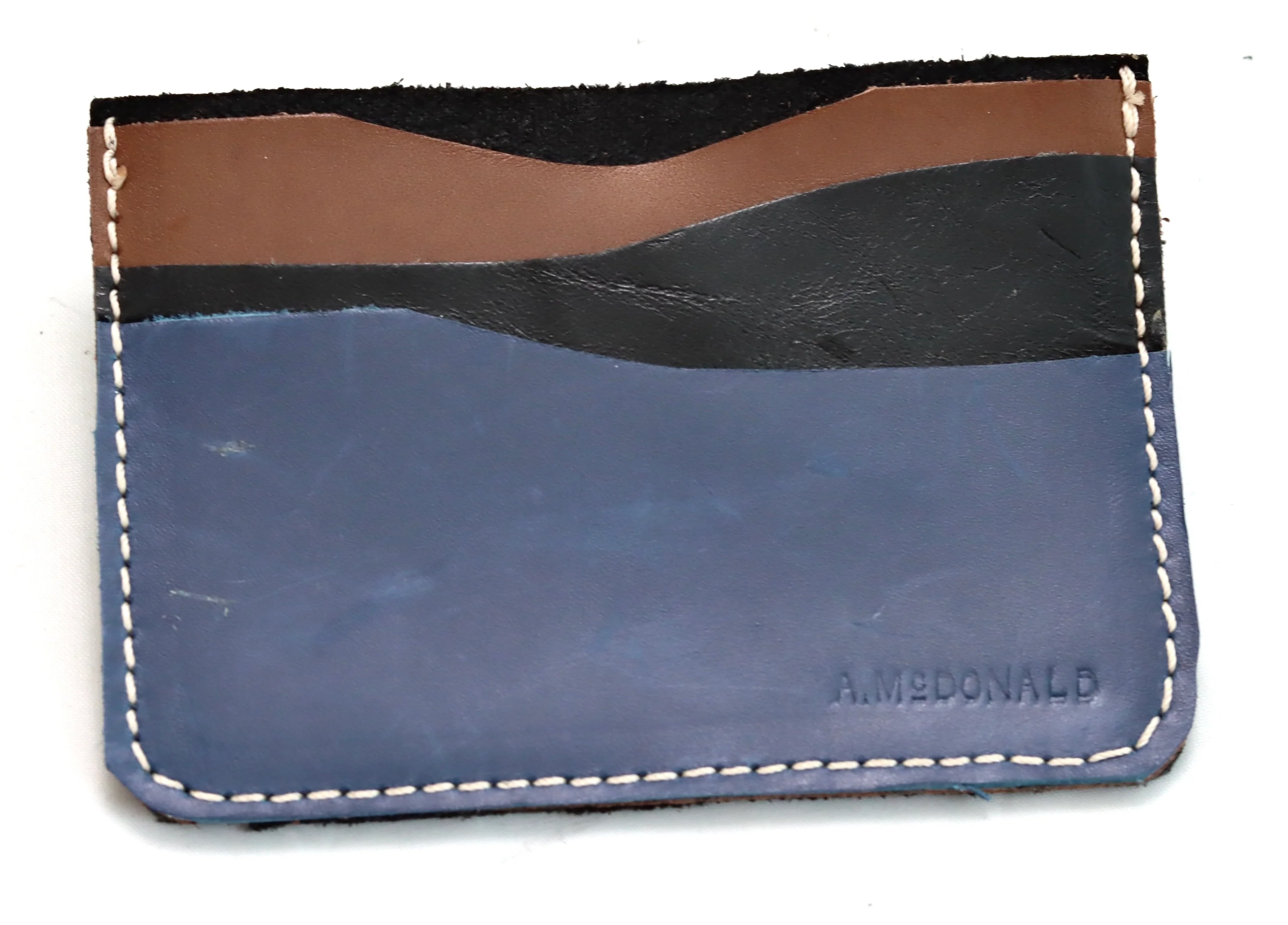 Wallet  | 3 slot | horse and calf