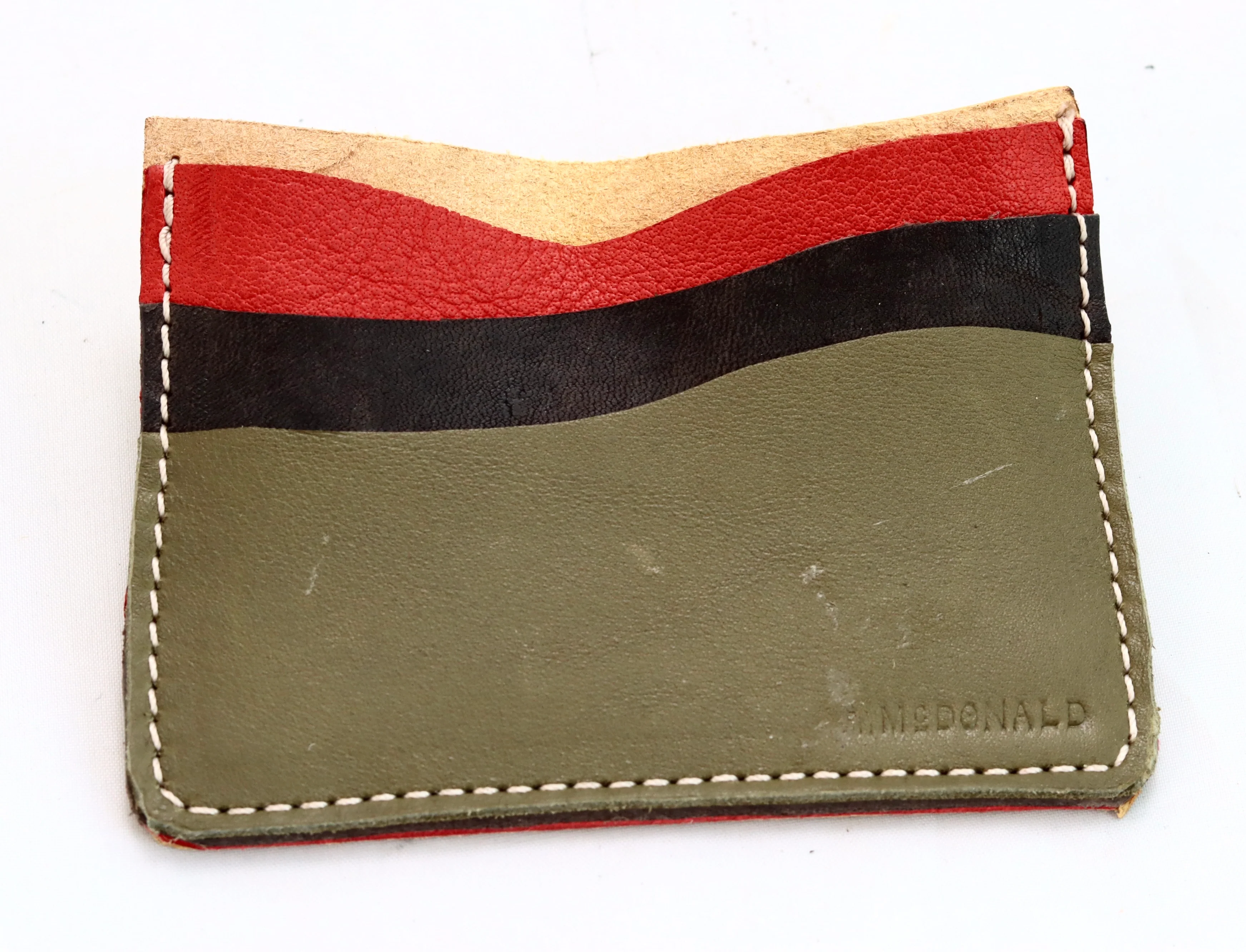 Wallet  | 3 slot | horse calf and yak