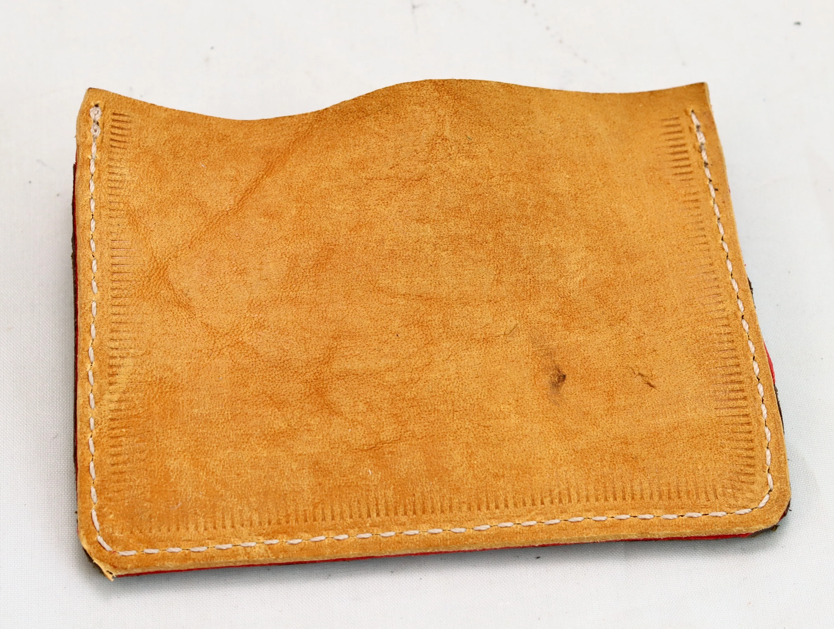 Wallet  | 3 slot | horse calf and yak - Image 2