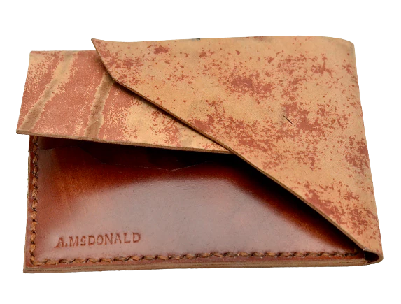 Wallet  | red patina | Shell cordovan - Image 2