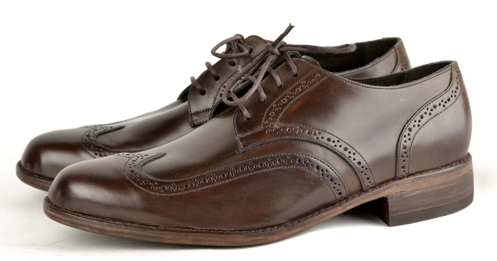 Wingtip Derby Brogue  |  Choc cordovan - Image 2