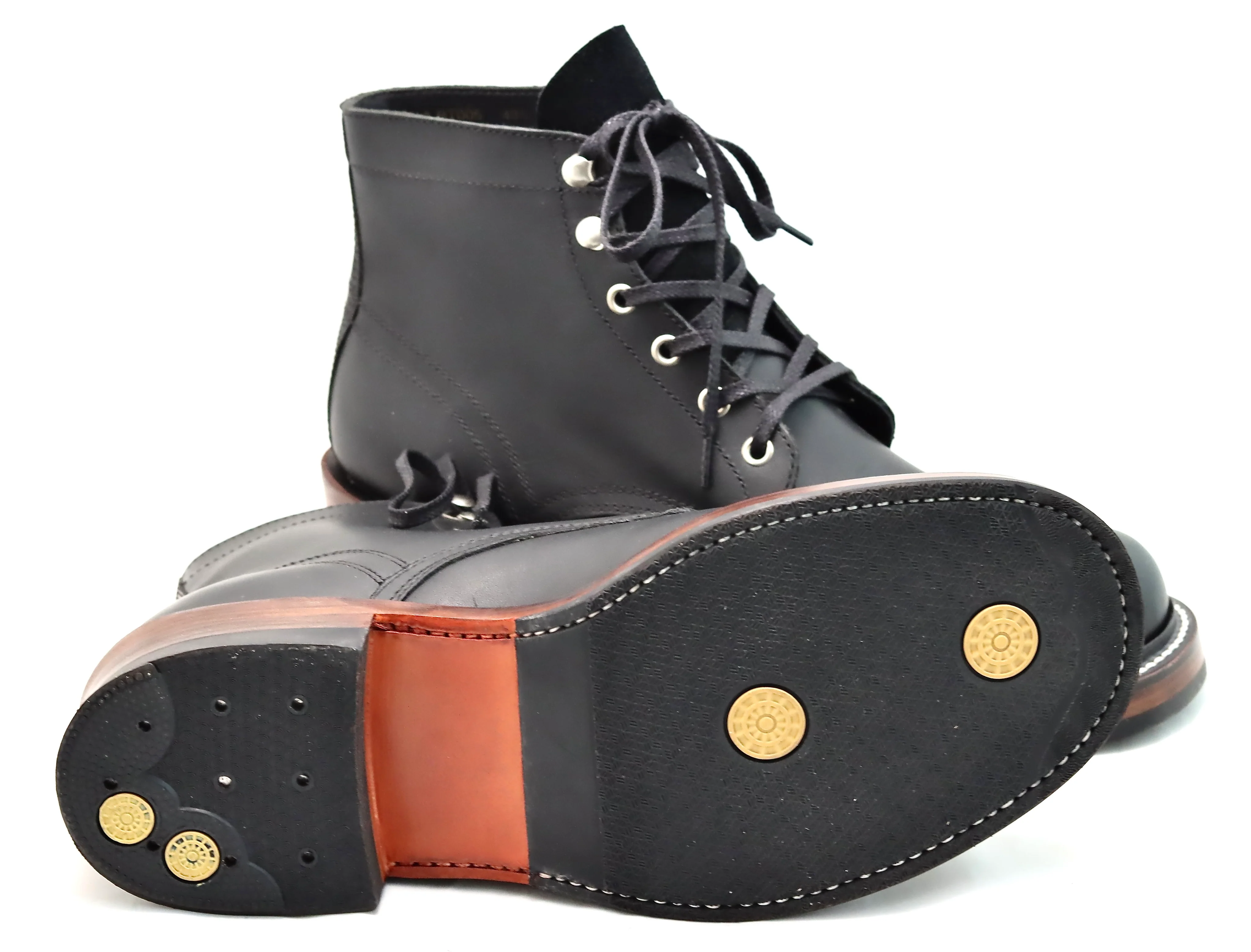 Workwear boot black | wide fit - Image 5