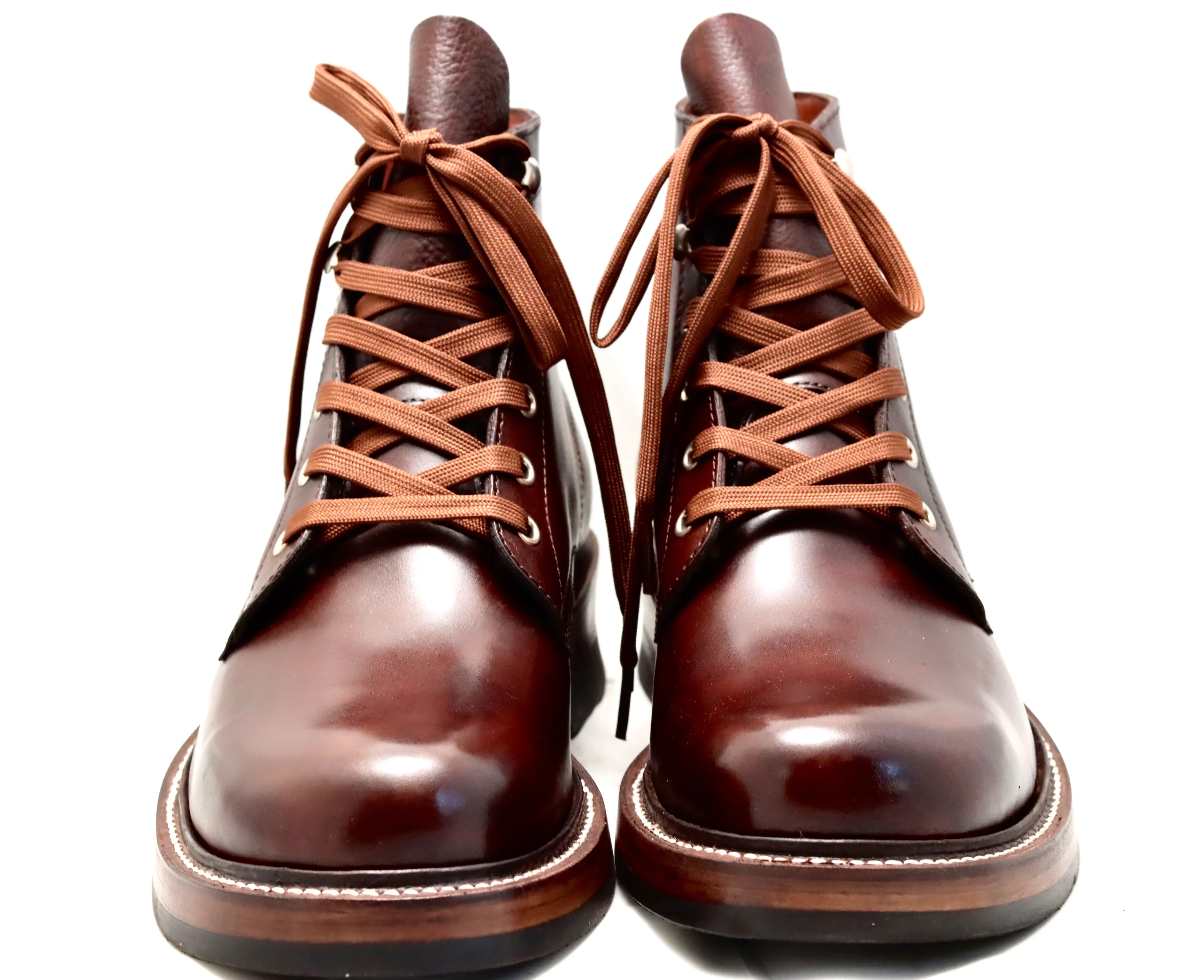 Workwear boot dark brown | wide fit - Image 4