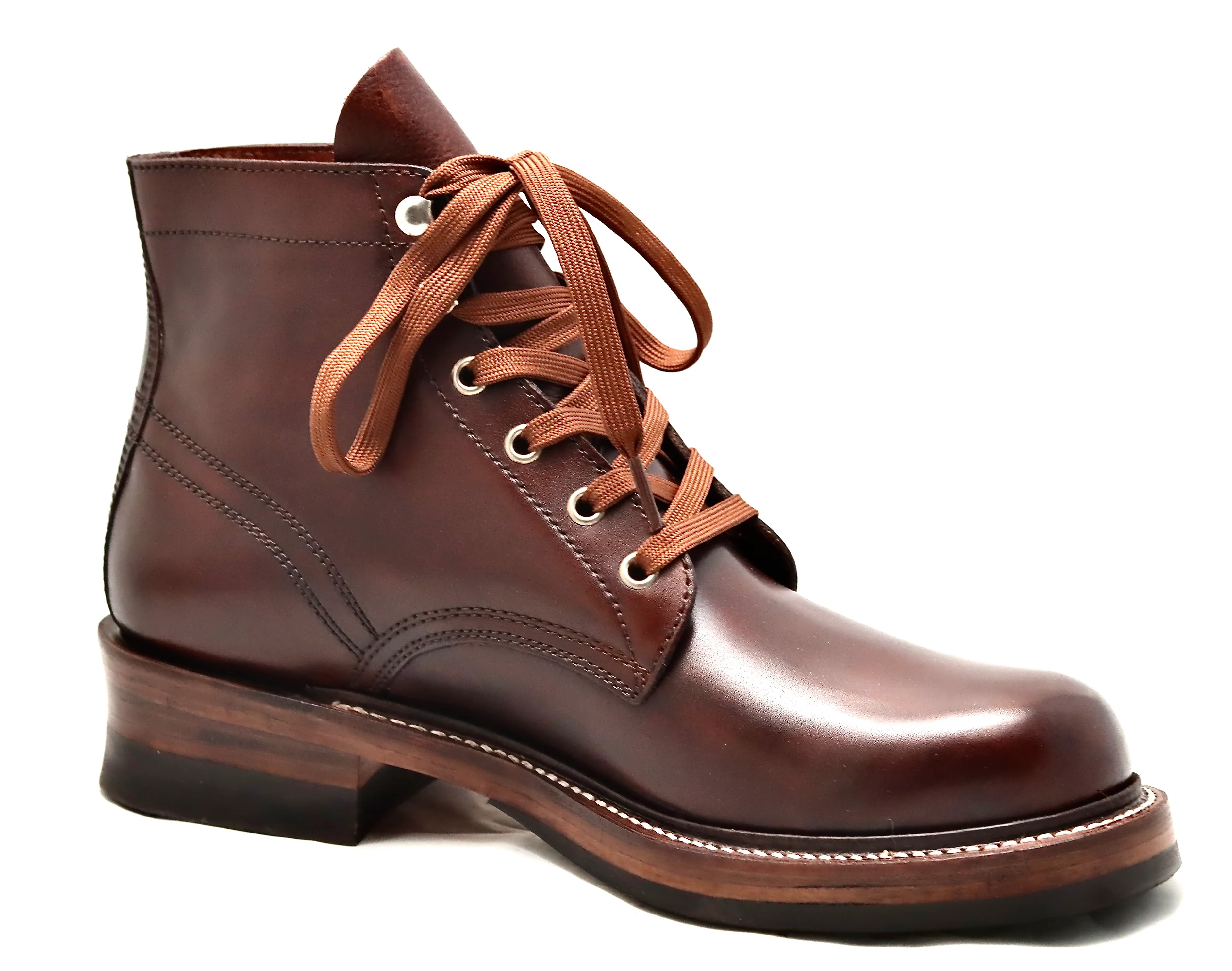 Workwear boot dark brown | wide fit - Image 5