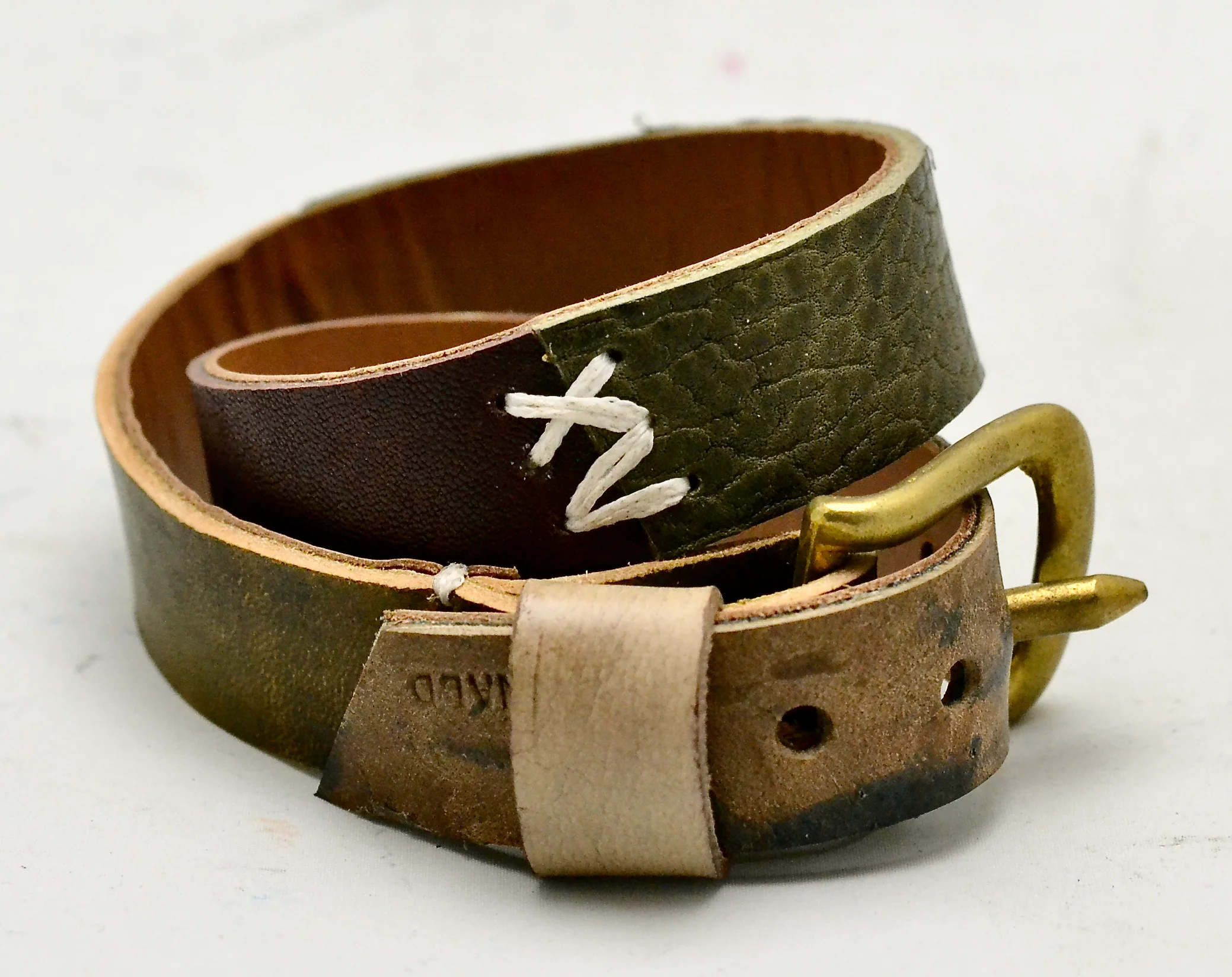 Wrist strap |  Mixed leather 2 - Image 2