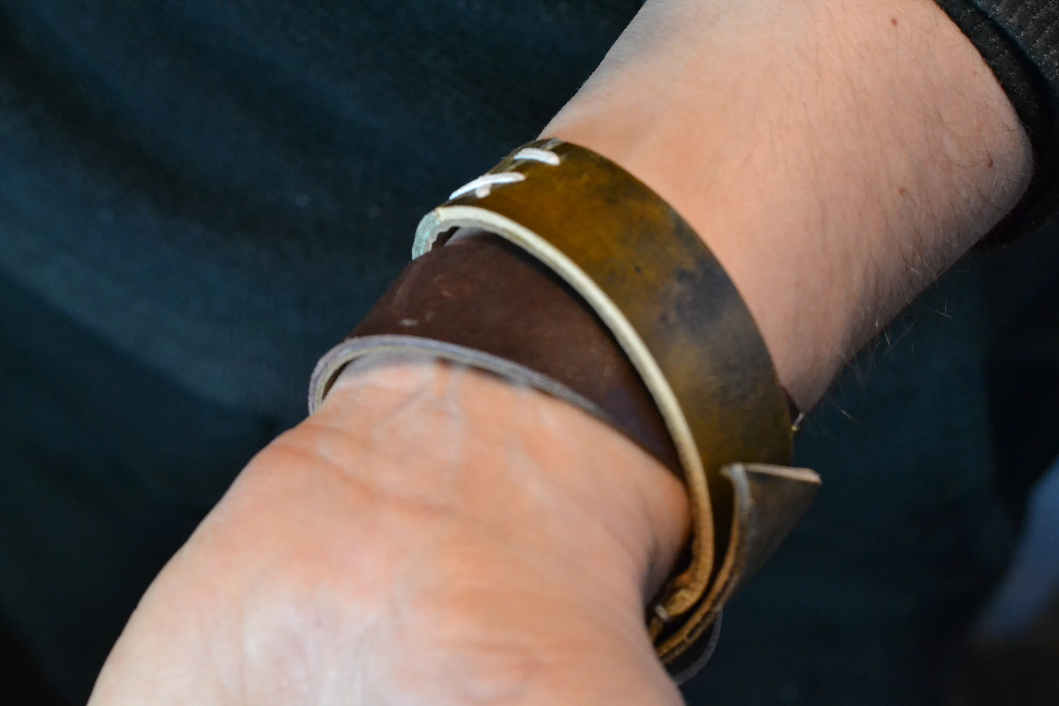 Wrist strap |  Mixed leather 2 - Image 3